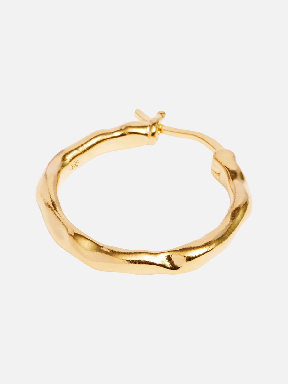 18k Gold Vermeil Lover Hoops