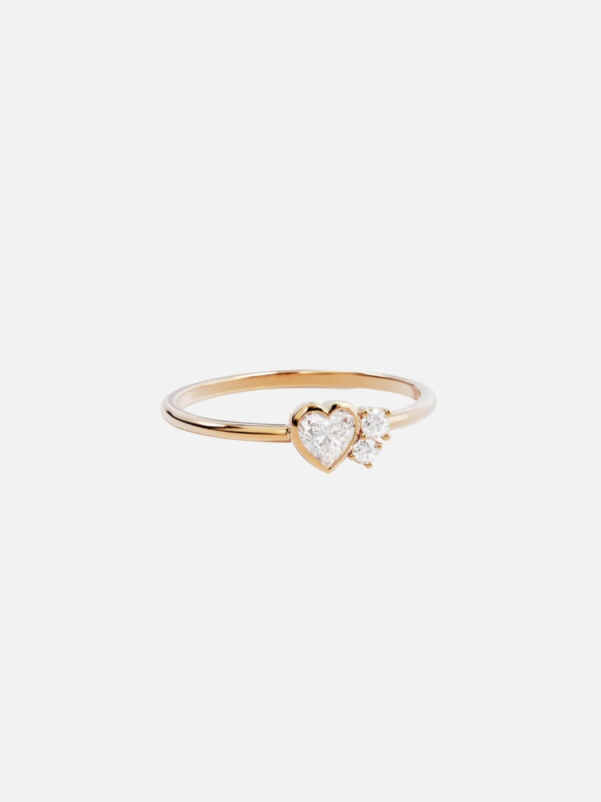 Dream Lover Heart Ring - 18k Gold
