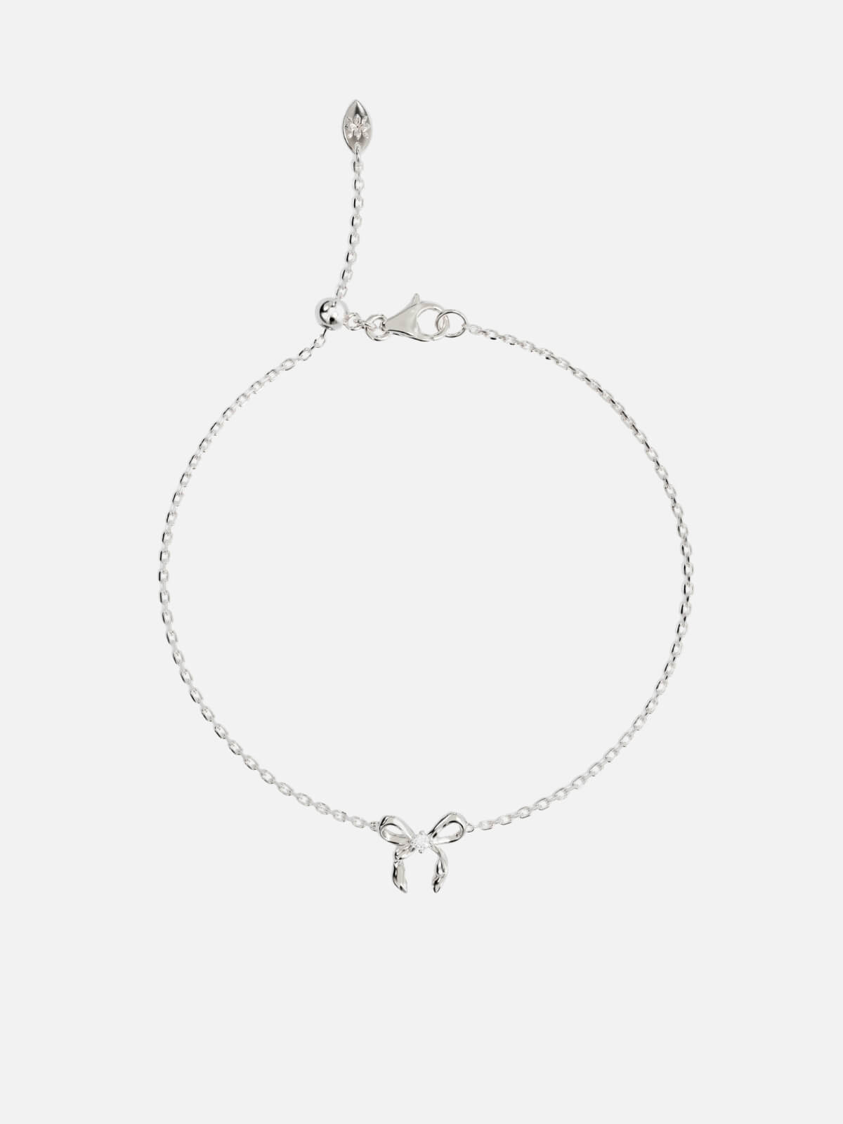 Forever More Bow Bracelet - Sterling Silver