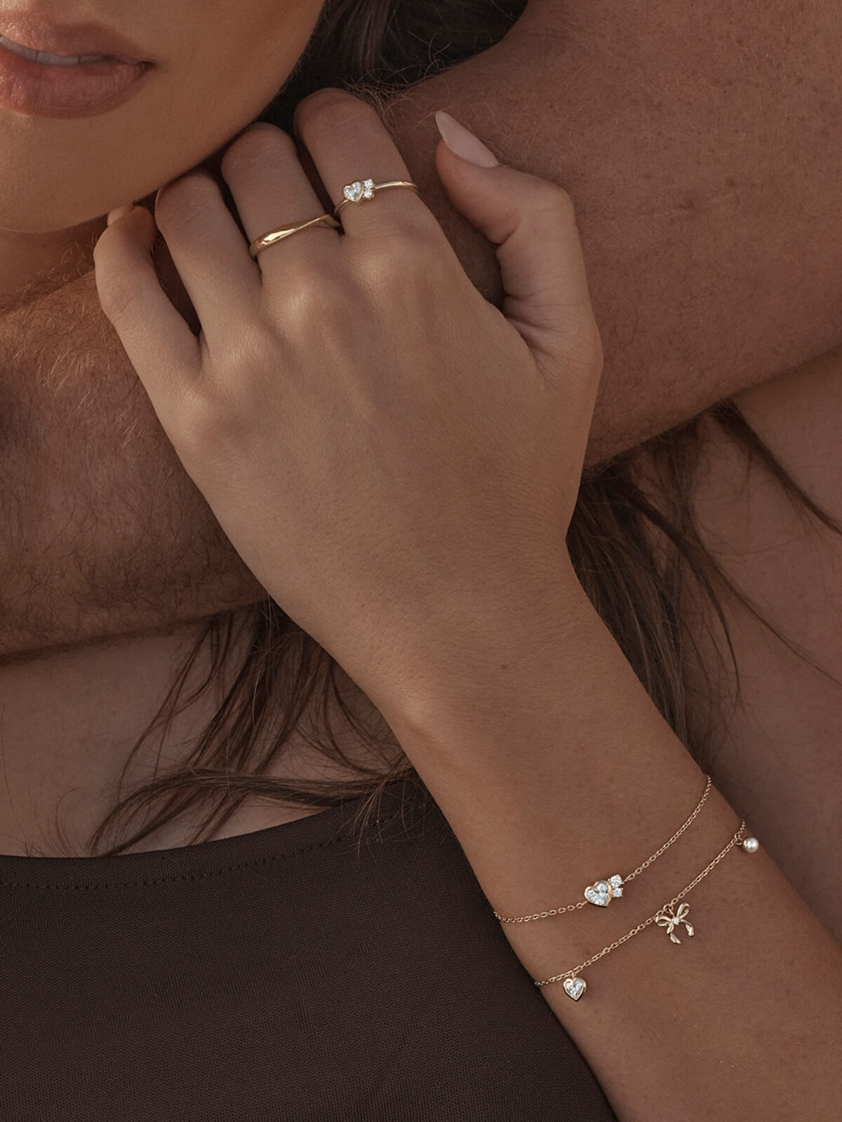 Forever Yours Charm Bracelet - 18K Gold