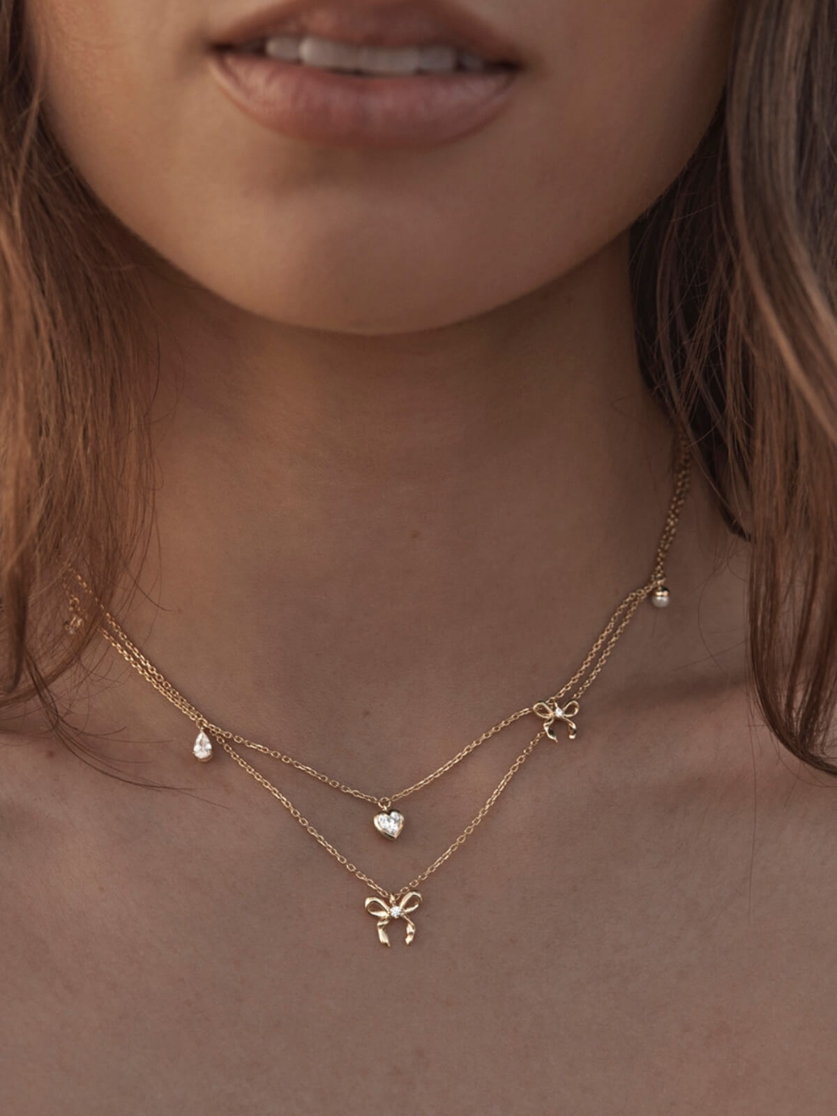Forever Yours Charm Choker - 18K Gold