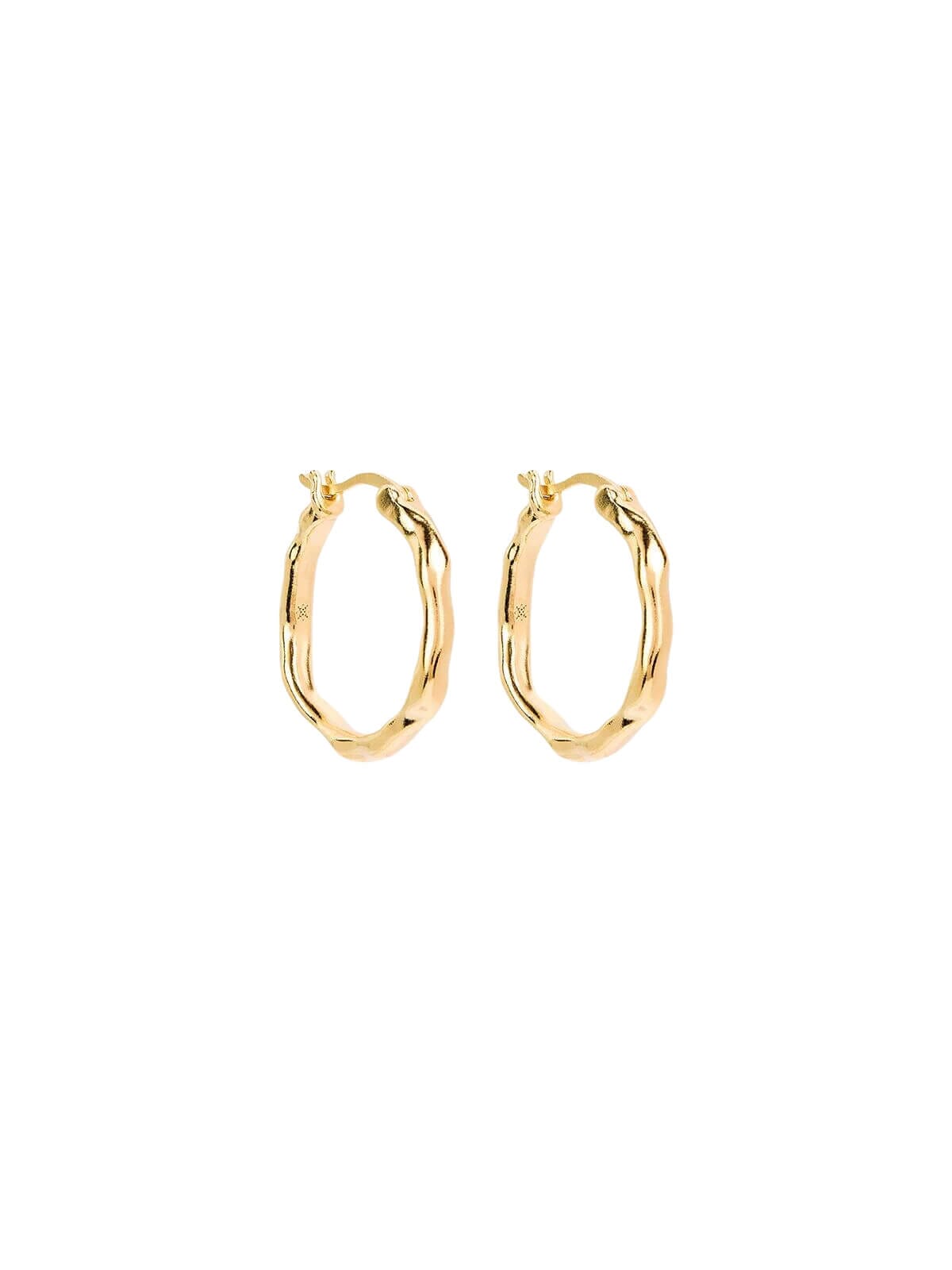 by charlotte | Lover Hoops - Gold | Perlu