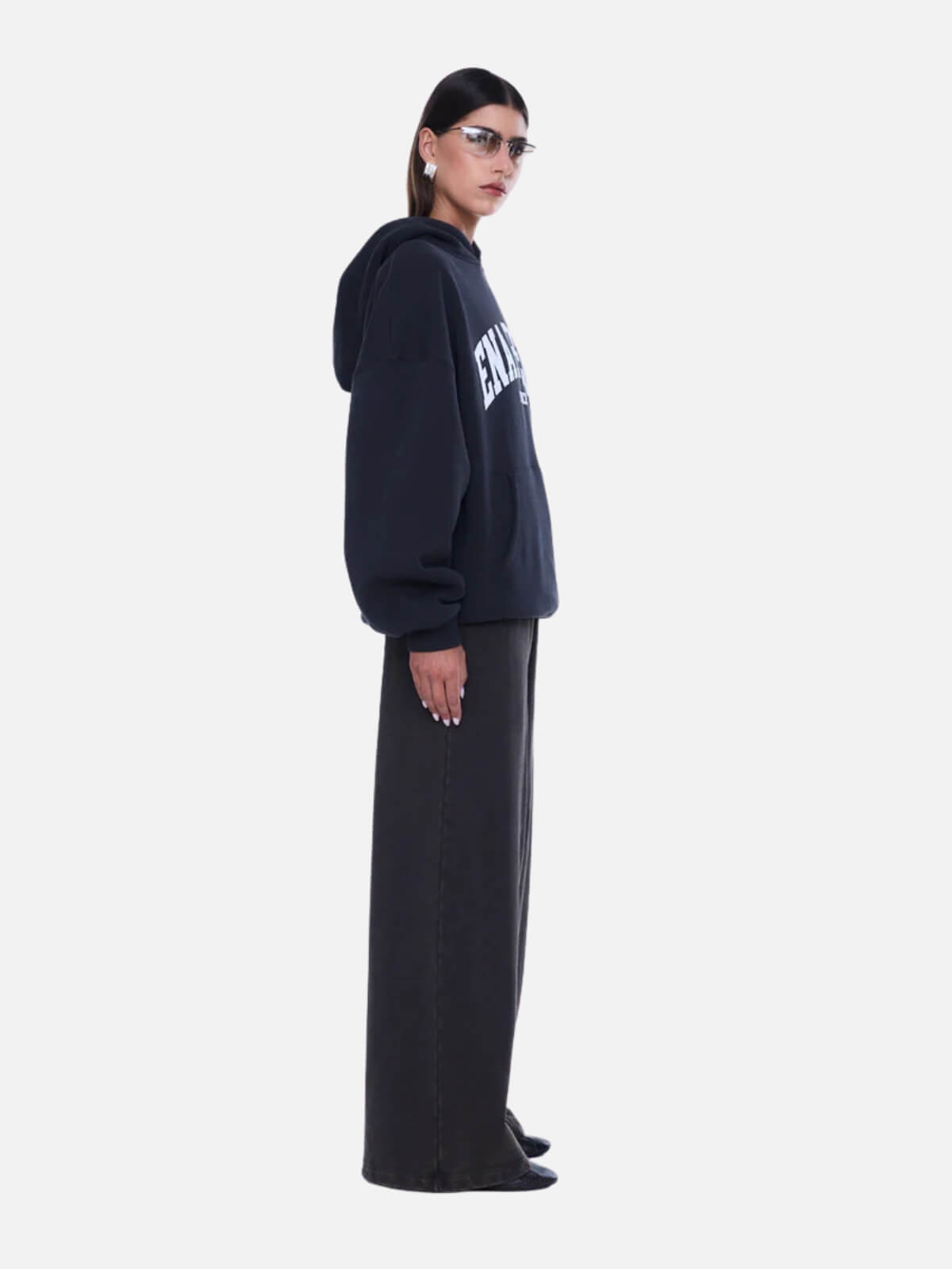 Cassie Oversized Hoodie - Phantom