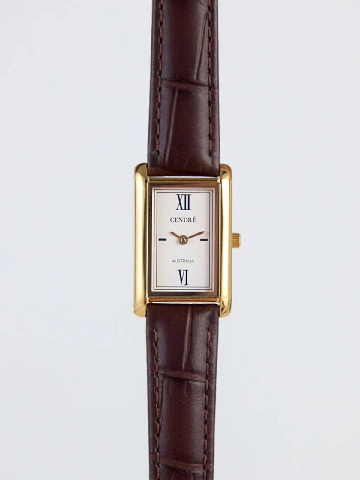 Kelly Watch - White Espresso Croc Accessories Cendre