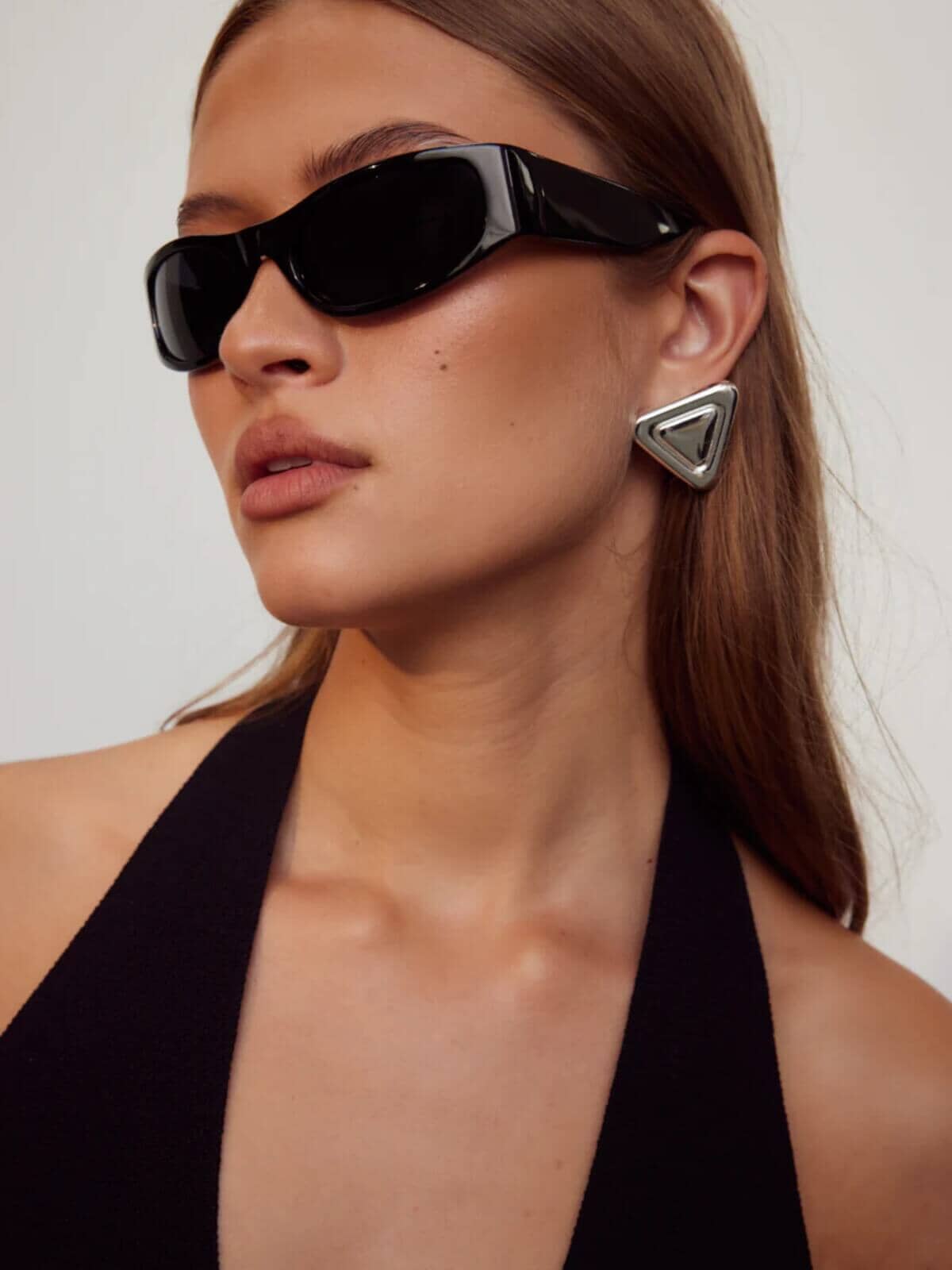 Cendre | Louvre Earrings - Silver | Perlu