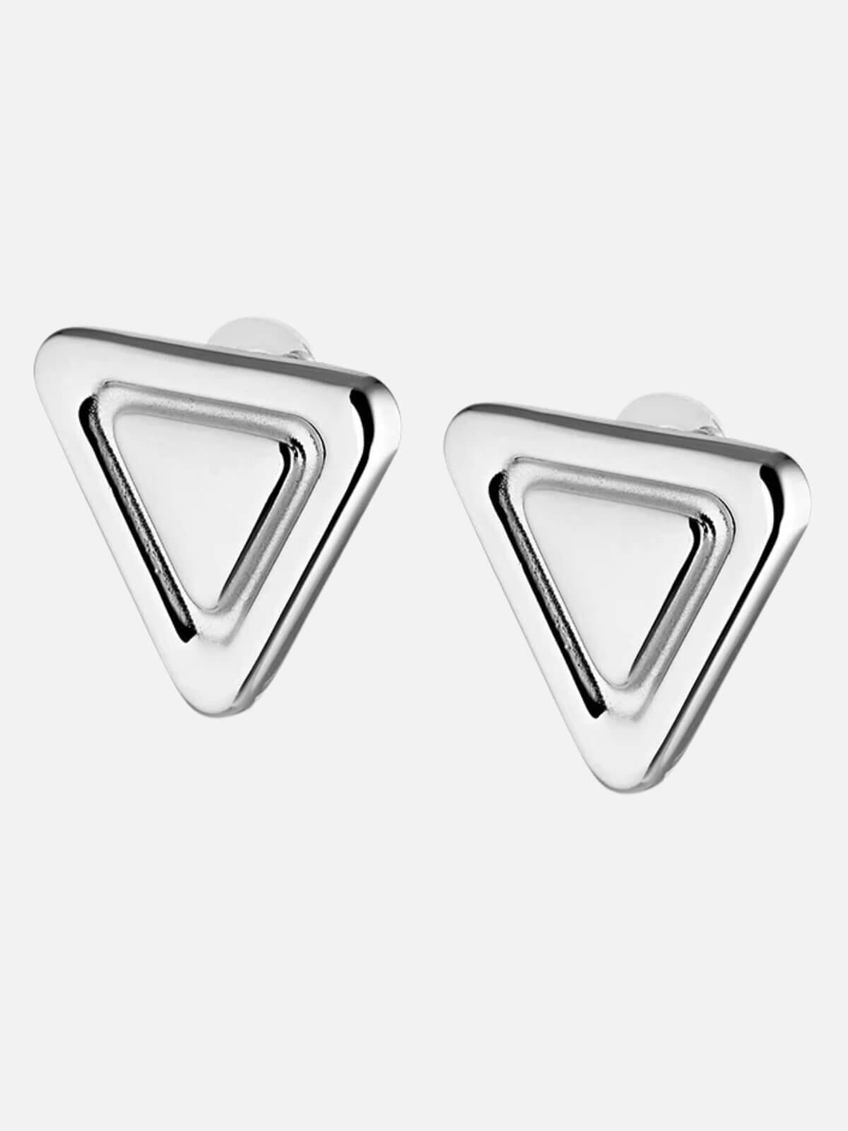 Cendre | Louvre Earrings - Silver | Perlu