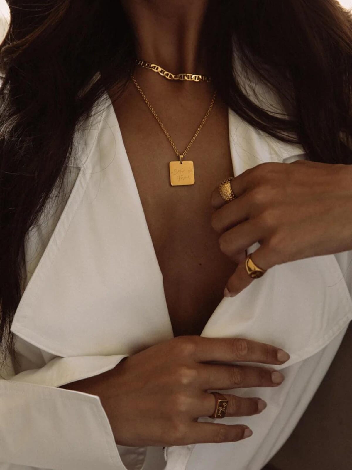 Cendre | Papillon Ring - Gold | Perlu