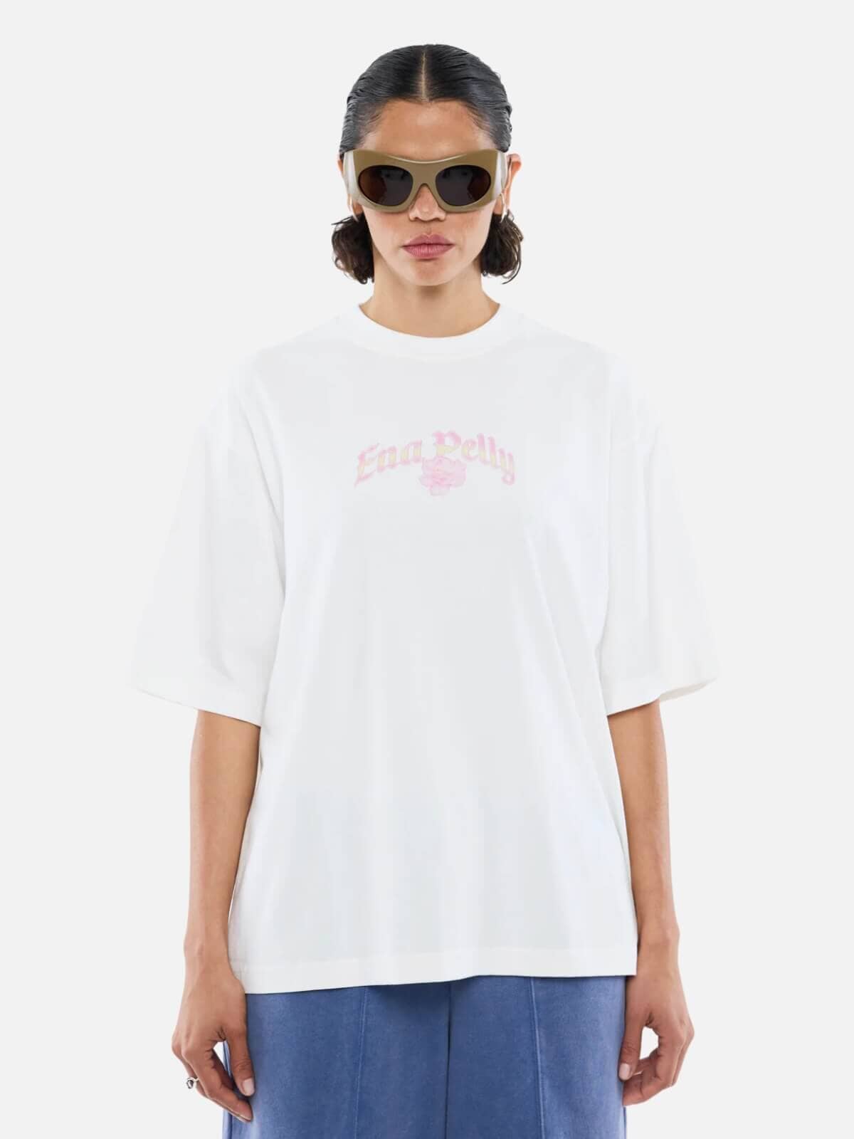 EP Garden Tee - Vintage White Tops Ena Pelly