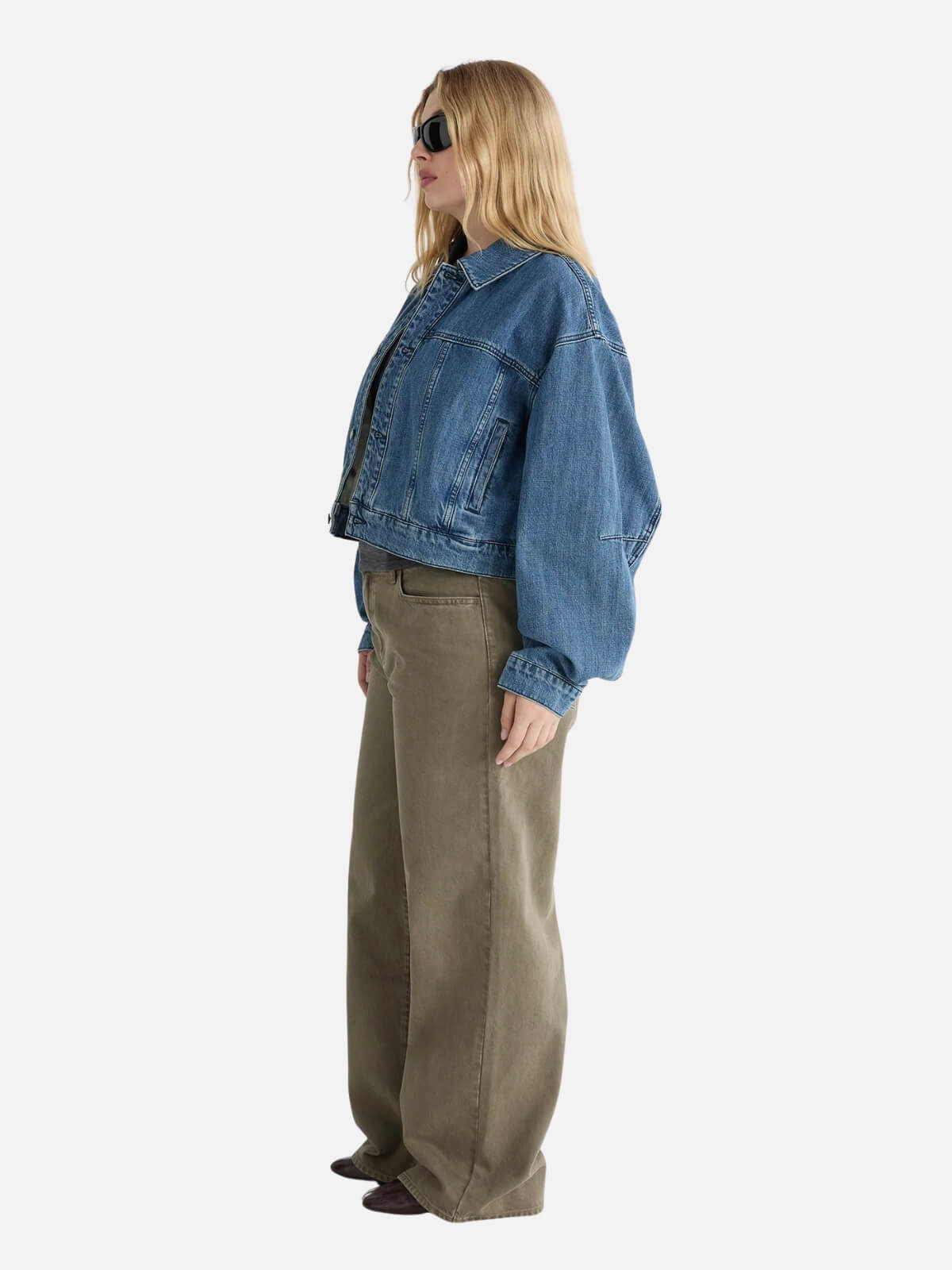 The Laura Jacket - Blue Denim