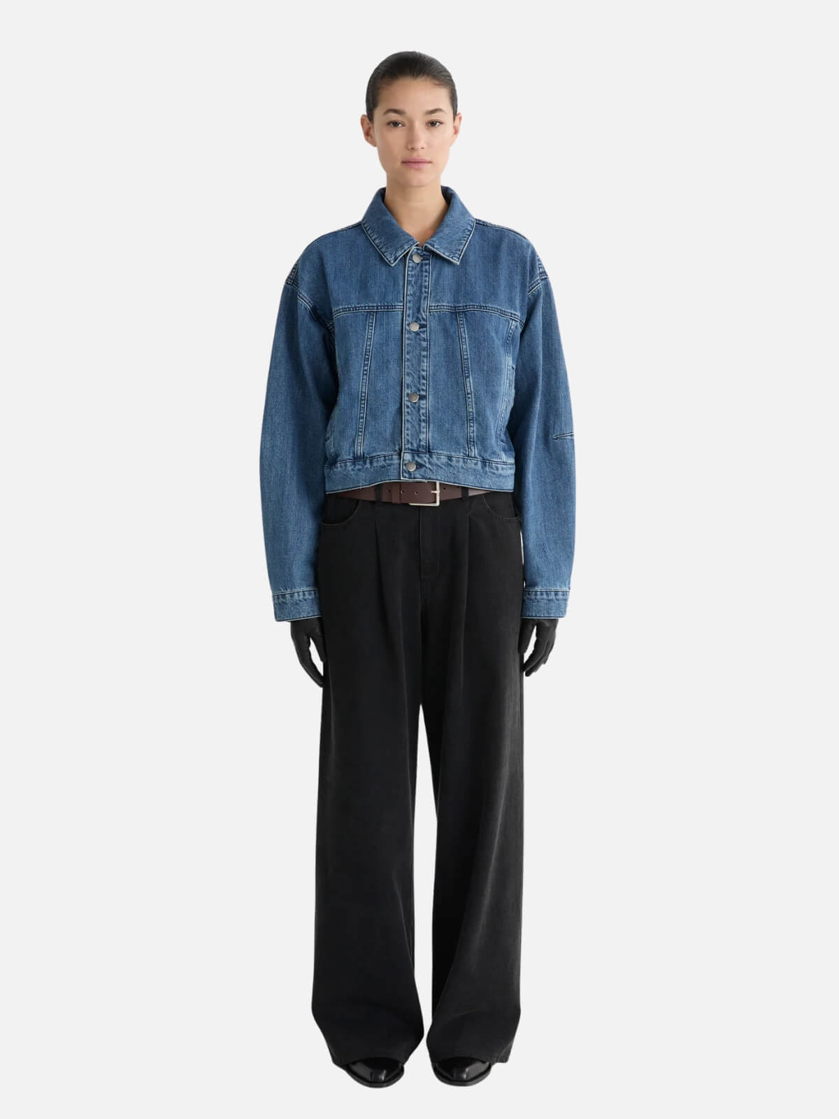 The Laura Jacket - Blue Denim