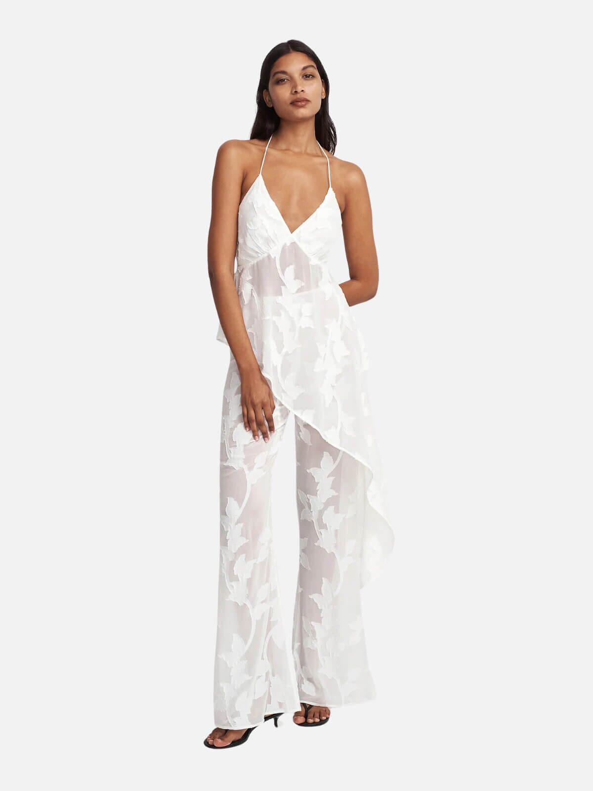 Evanthe Pant - White Lily Pants Hansen and Gretel