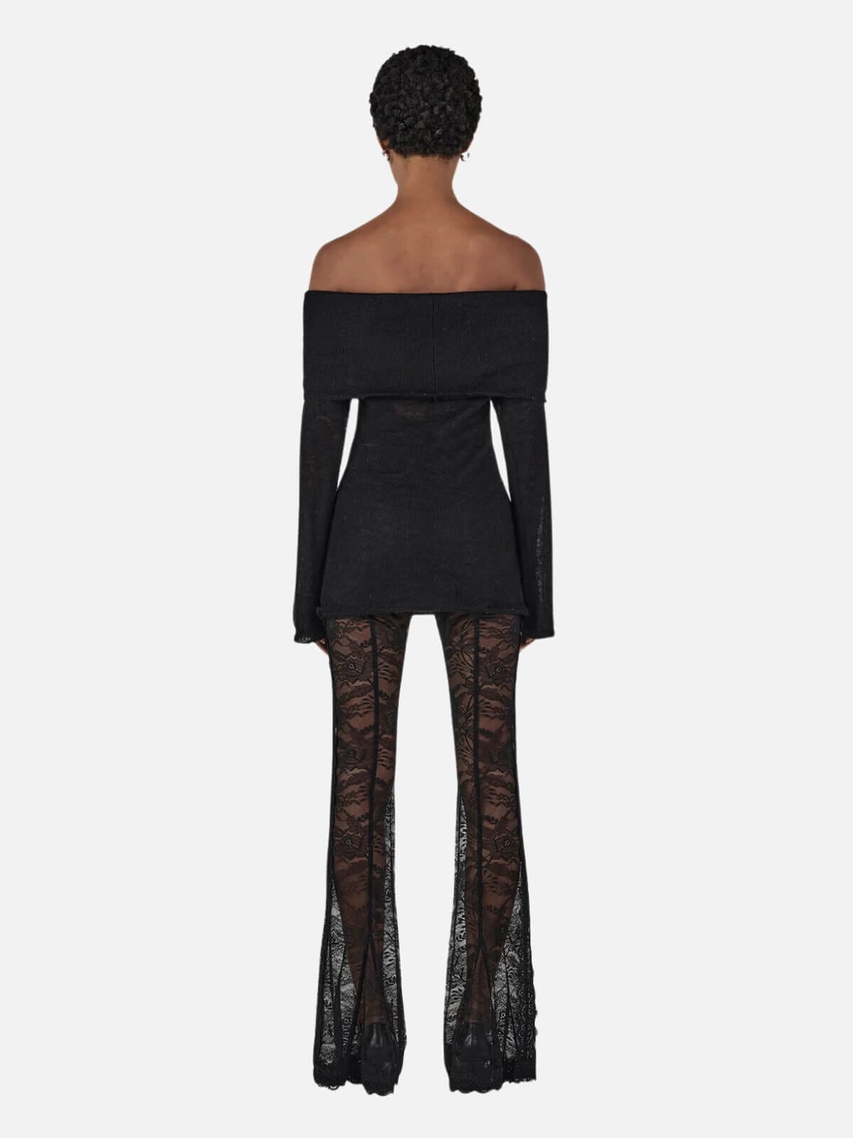 Tozzi Knit Top - Black Jumpers & Knitwear Hansen and Gretel
