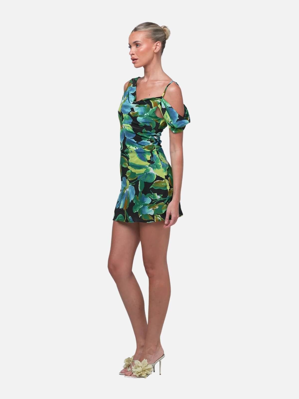 Kahli Mini Dress - Black Tropicalé Dresses & Jumpsuits Isabelle Quinn