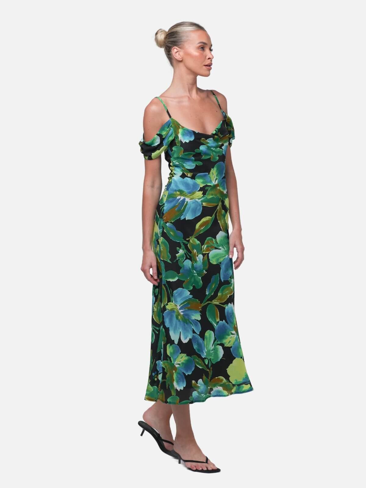 Wren Maxi Dress - Black Tropicalé Dresses & Jumpsuits Isabelle Quinn