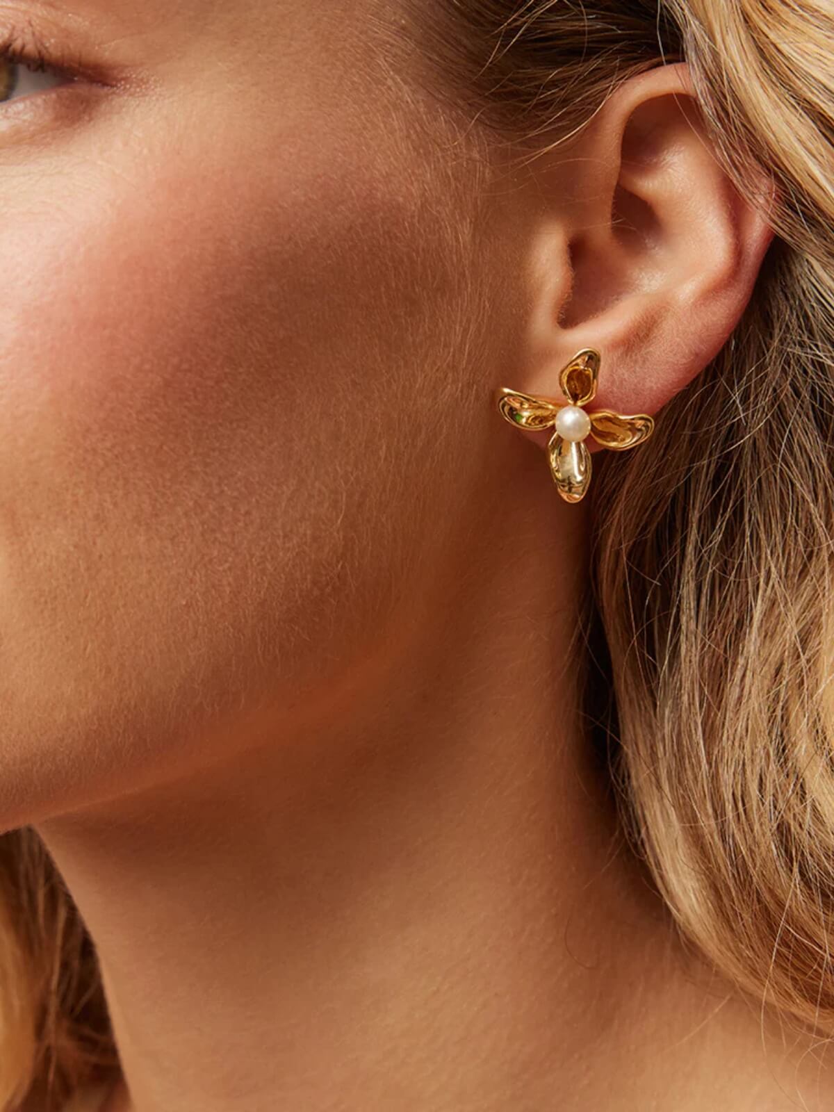 Blanca Earrings - Gold