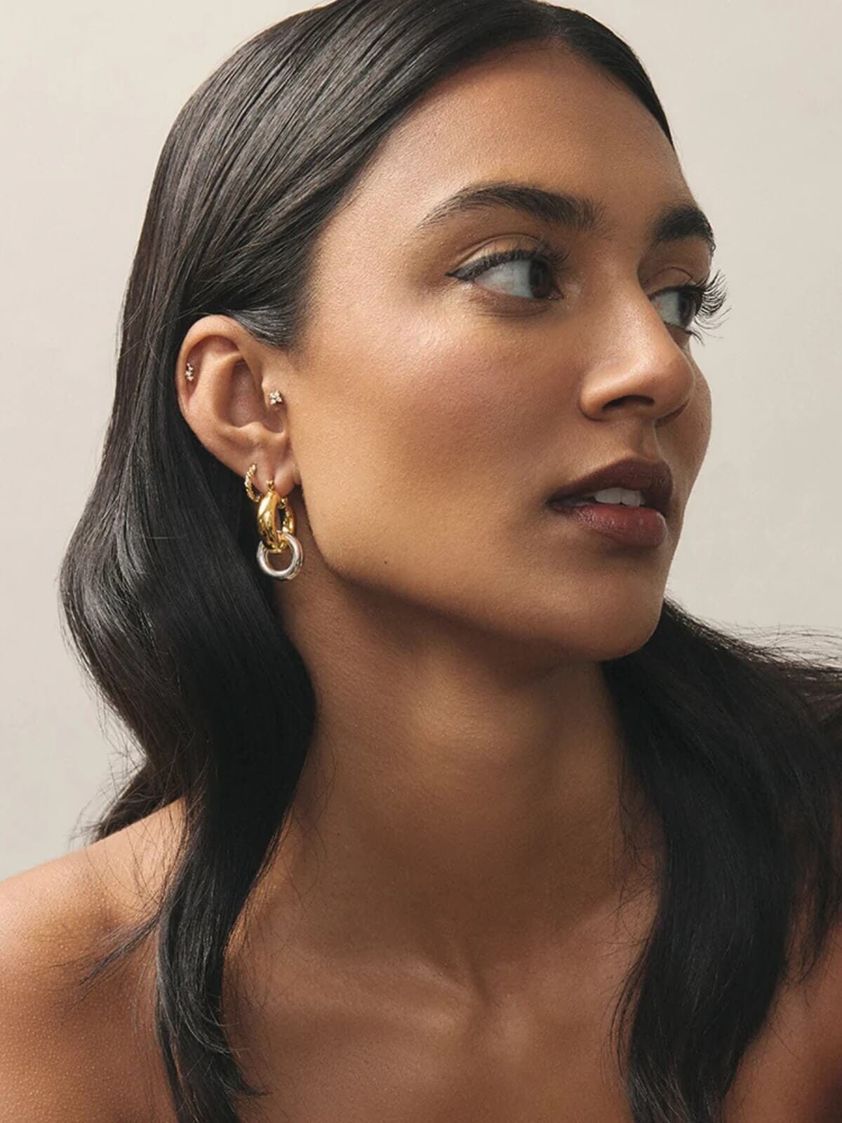 Brida Earrings - Gold Earrings Jolie & Deen
