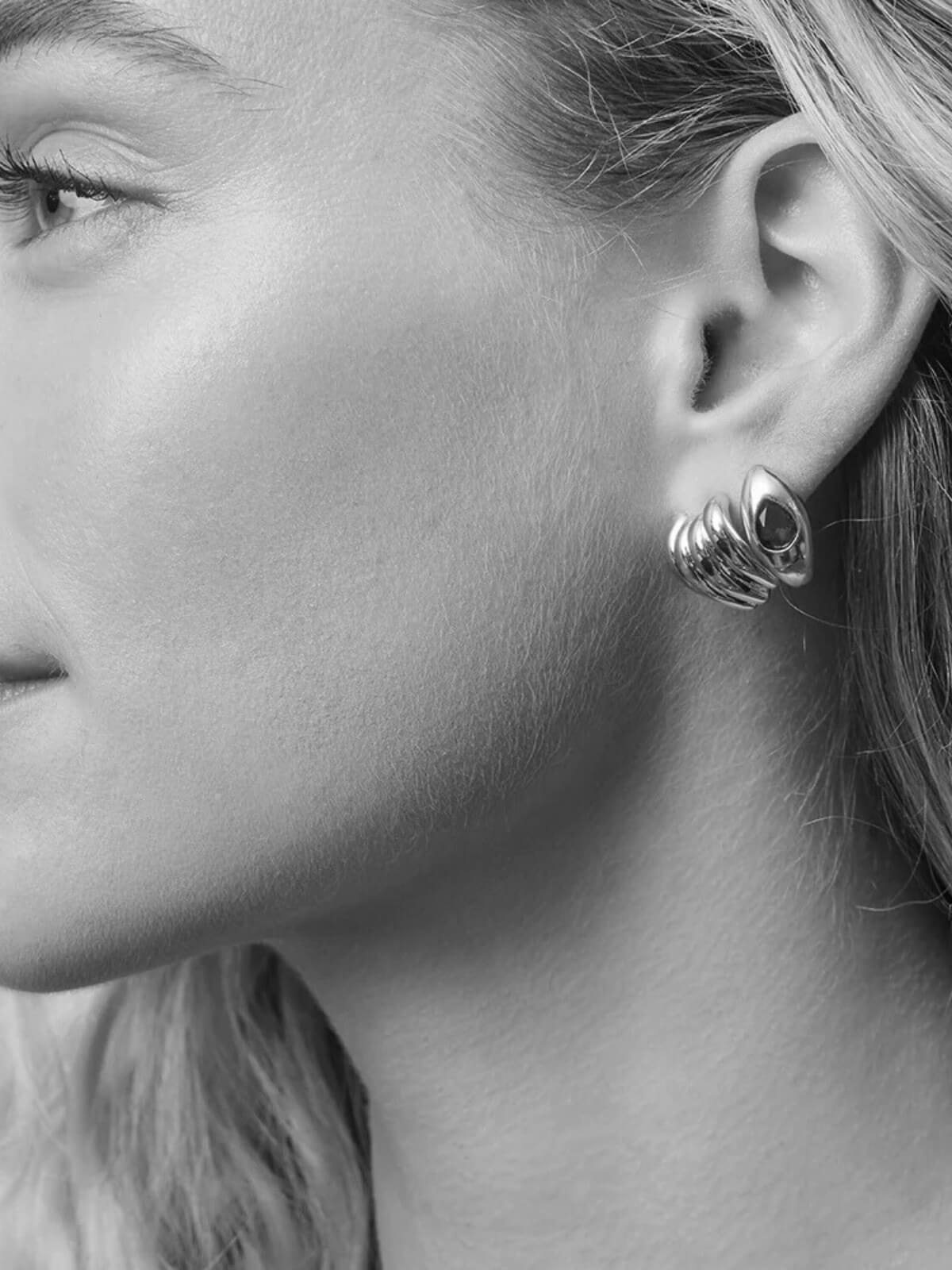 Kezia Earrings - Silver
