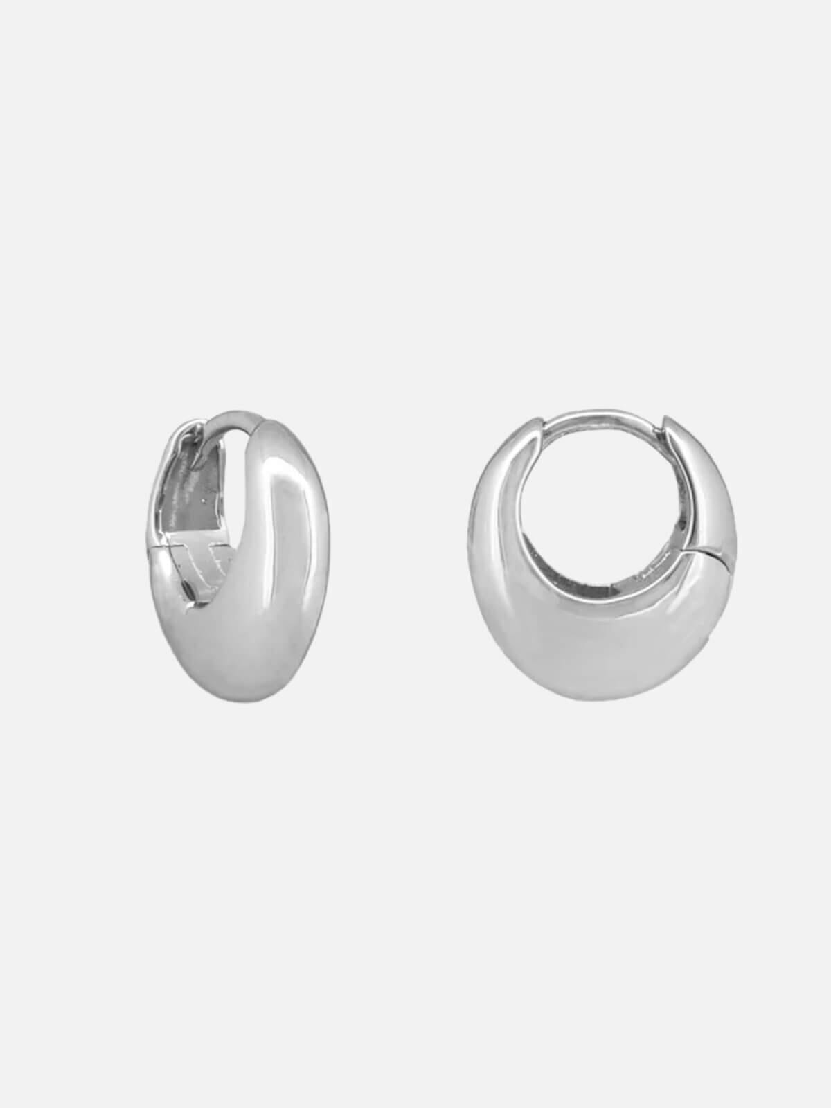 Kiko Sleepers - Silver Earrings Jolie & Deen