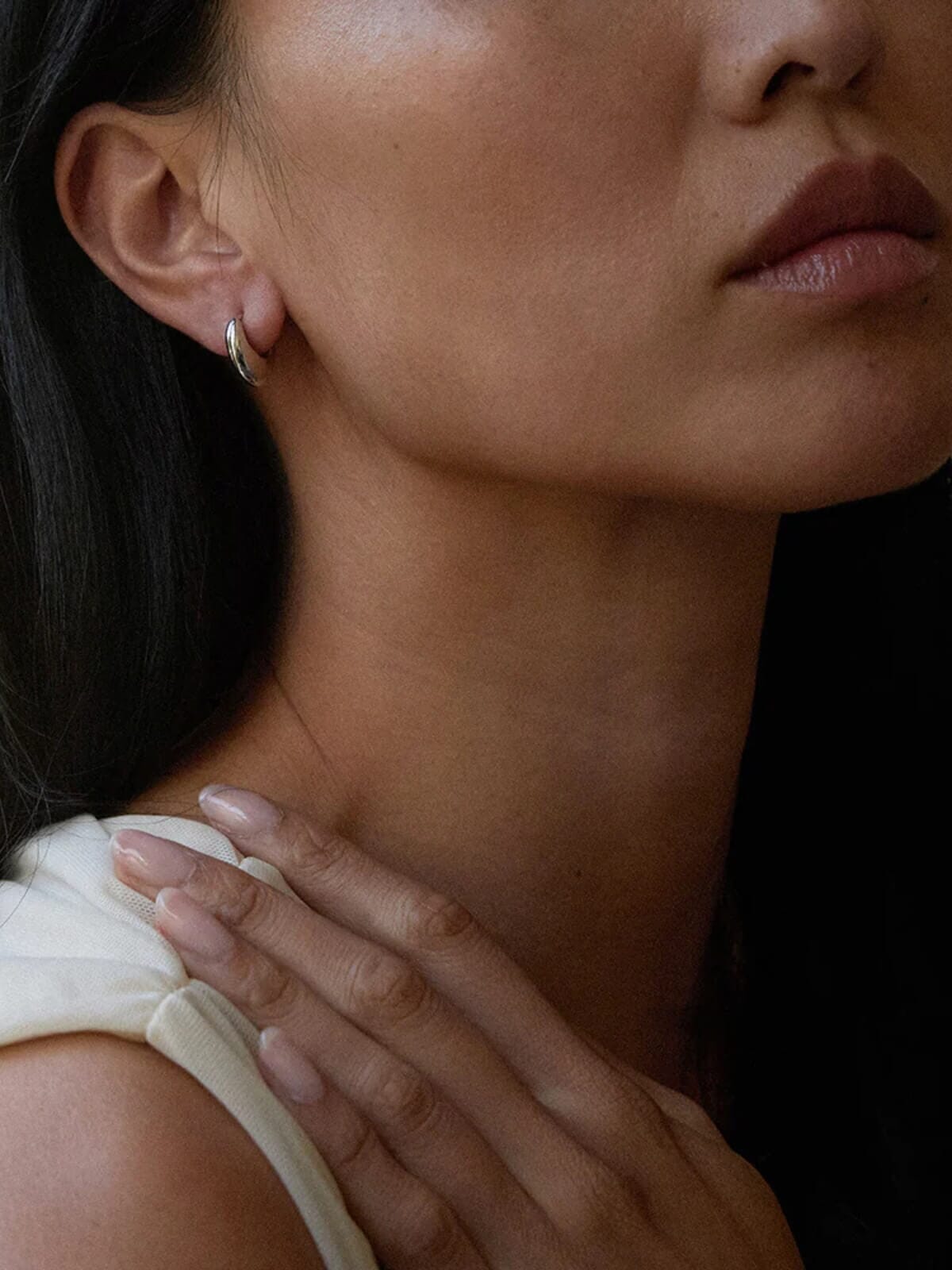 Kiko Sleepers - Silver Earrings Jolie & Deen