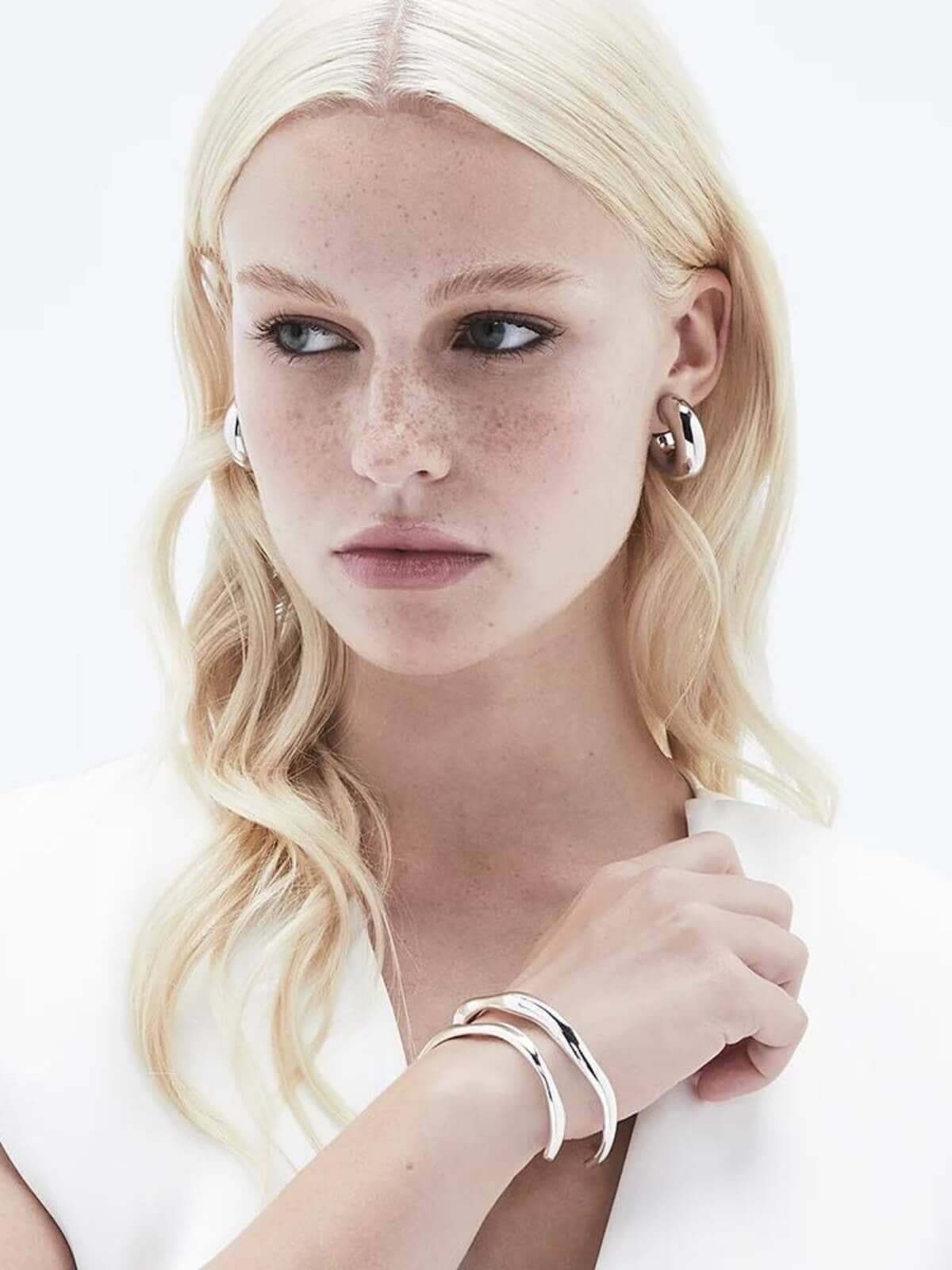 Jolie & Deen | Tanya Cuff - Silver | Perlu