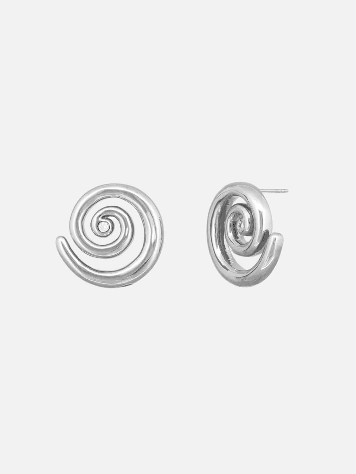 Verenice Earrings - Silver Earrings Jolie & Deen