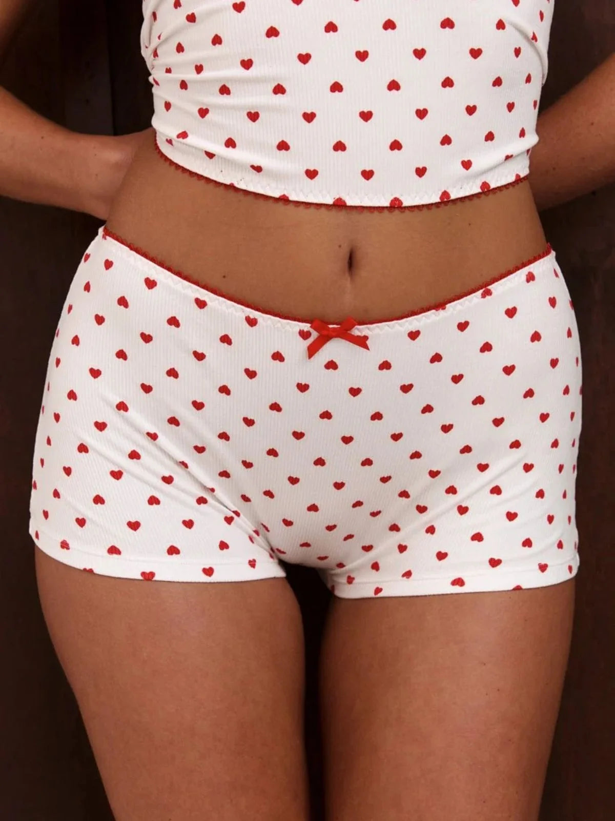 Hugo Short - Heart Print