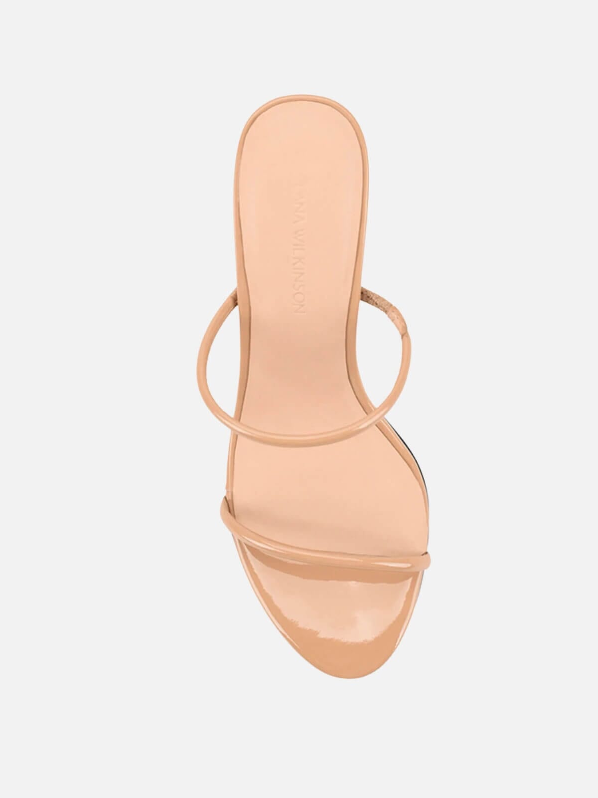 Lana Wilkinson | Marilyn Sandal - Beige Patent Leather | Perlu