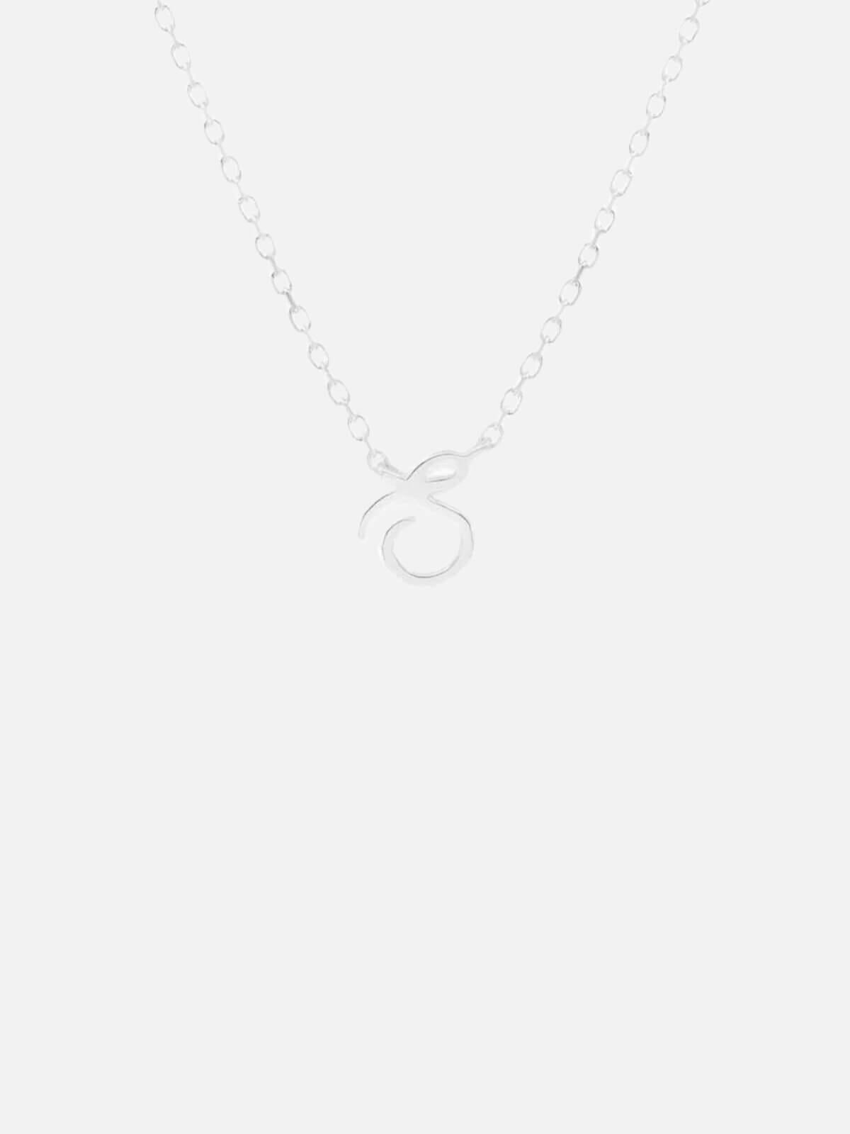 Love Letter Necklace - Silver Necklaces By Charlotte