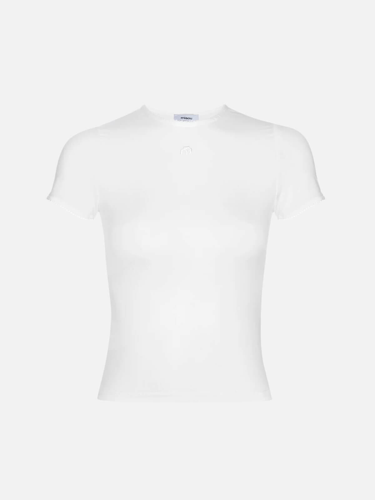 Mini Tee - Dove Tops Miaou