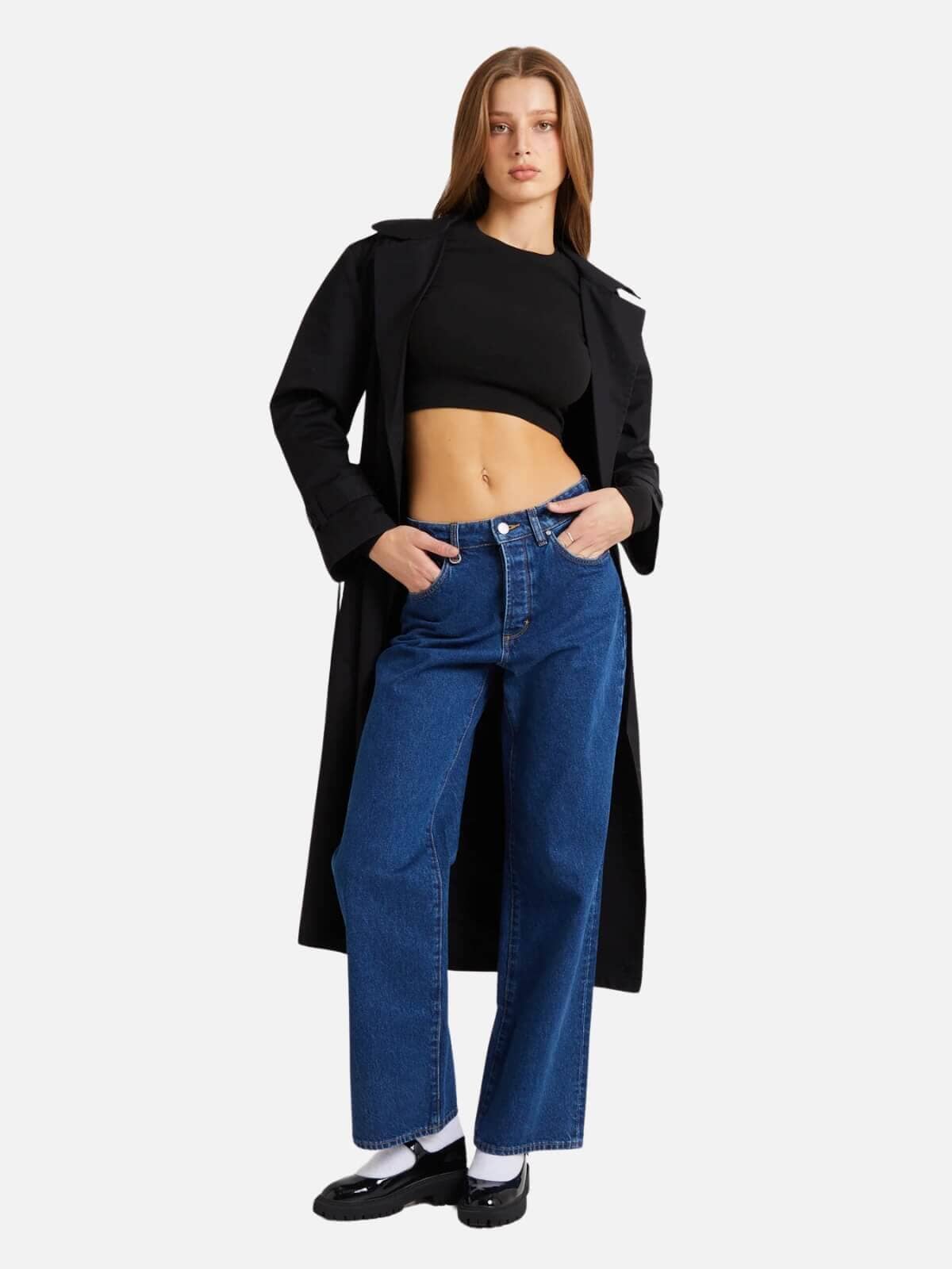 Coco Relaxed - Indigo Vision Jeans Neuw Denim