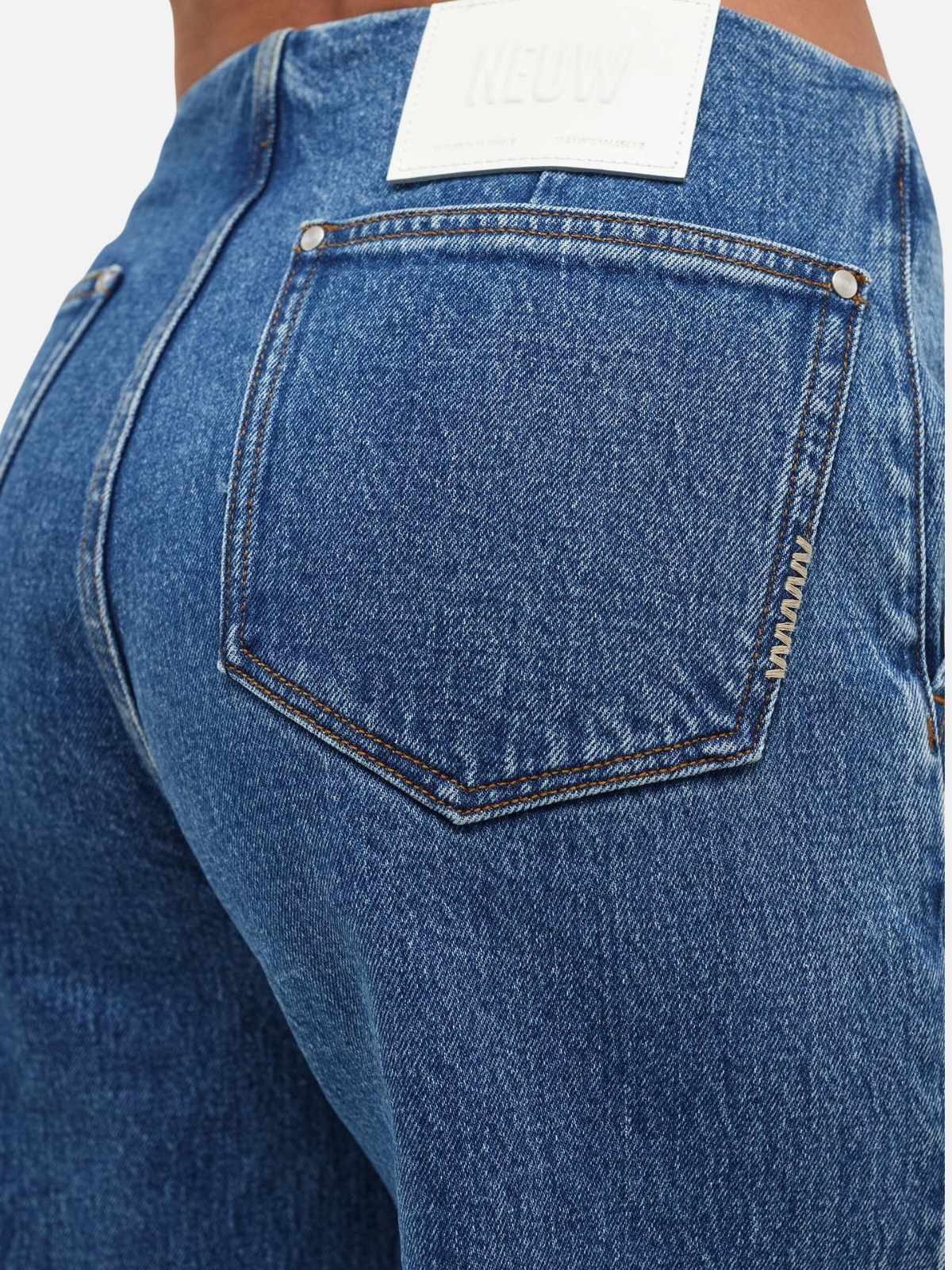 Eva Wide Vivid Indigo -Mid Vintage Indigo