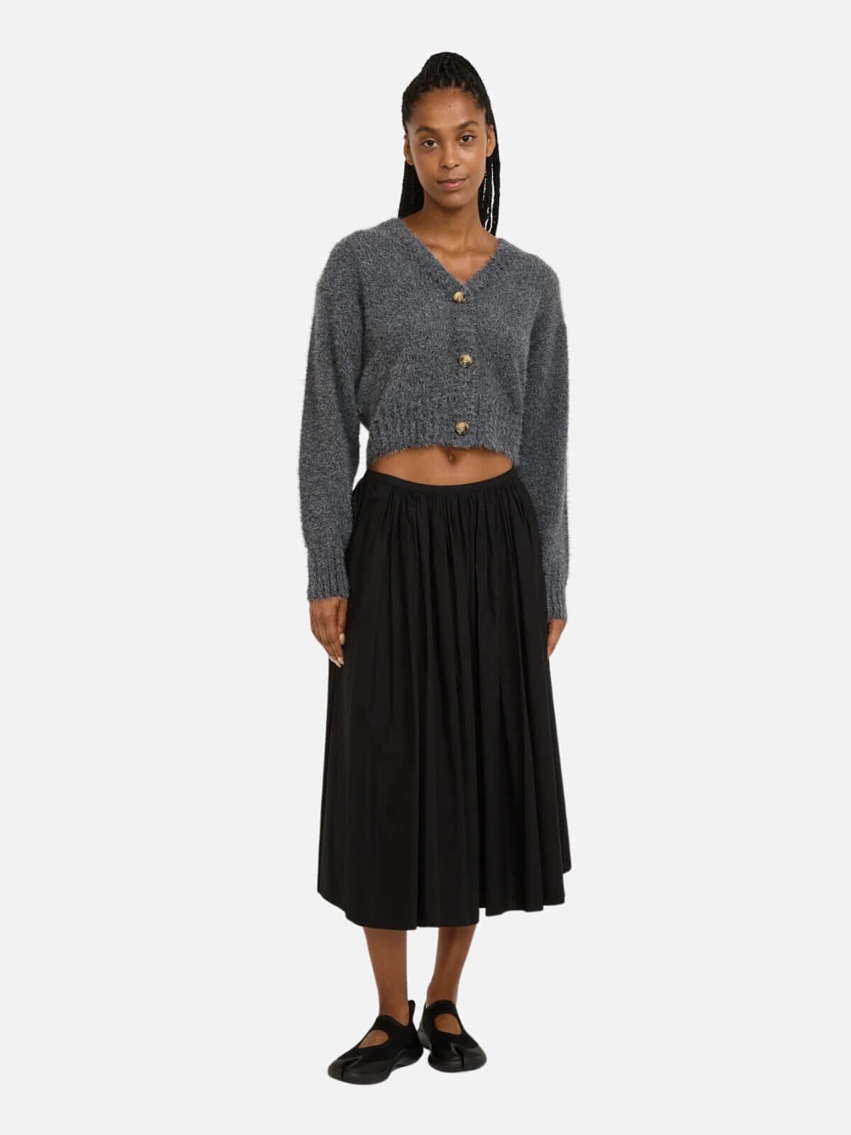 Kate Knit Cardigan - Grey Marle Jumpers & Knitwear Neuw Denim