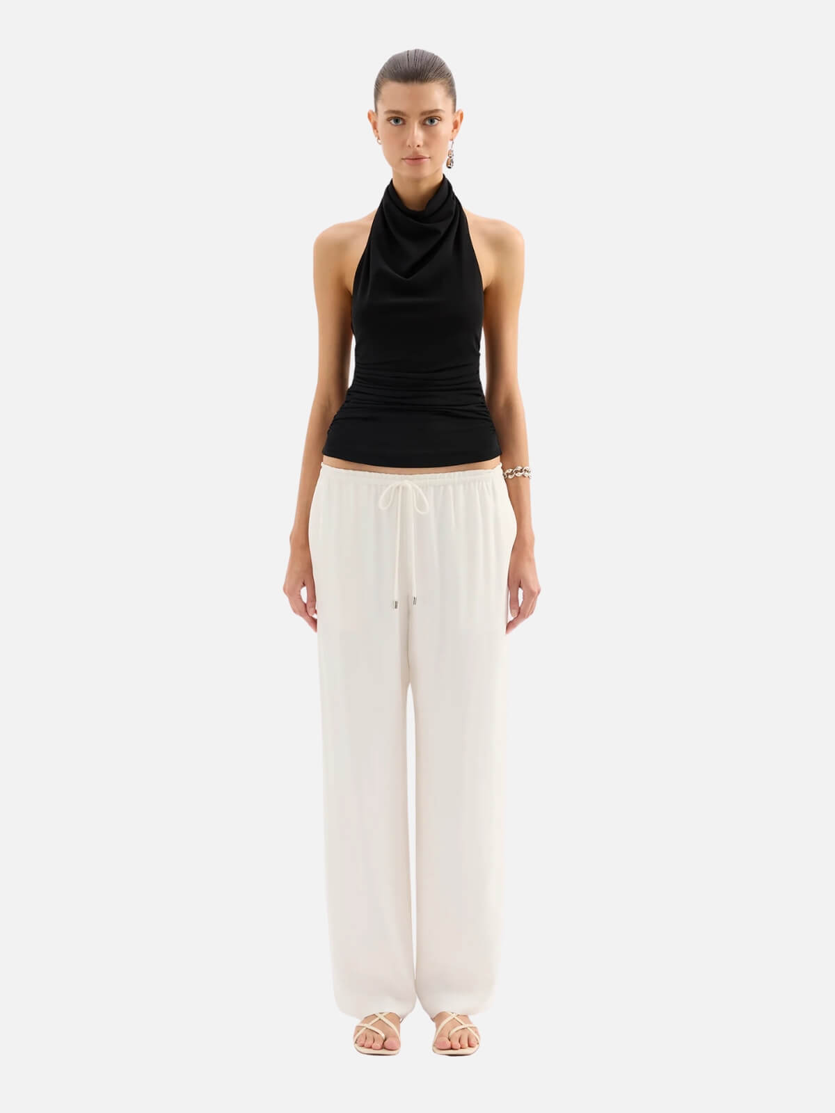 Abru Halter Top - Black