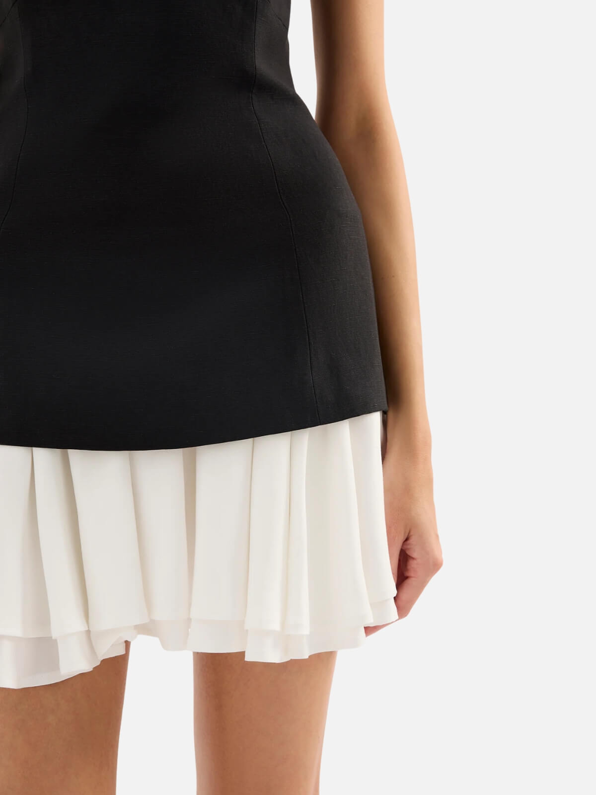 Noosha Mini Dress - Black Splice