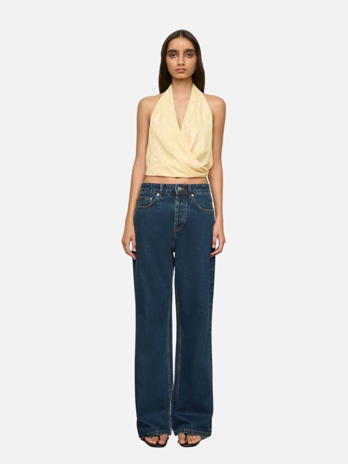 Gisele Top - Limone Serpente Tops One Of Others