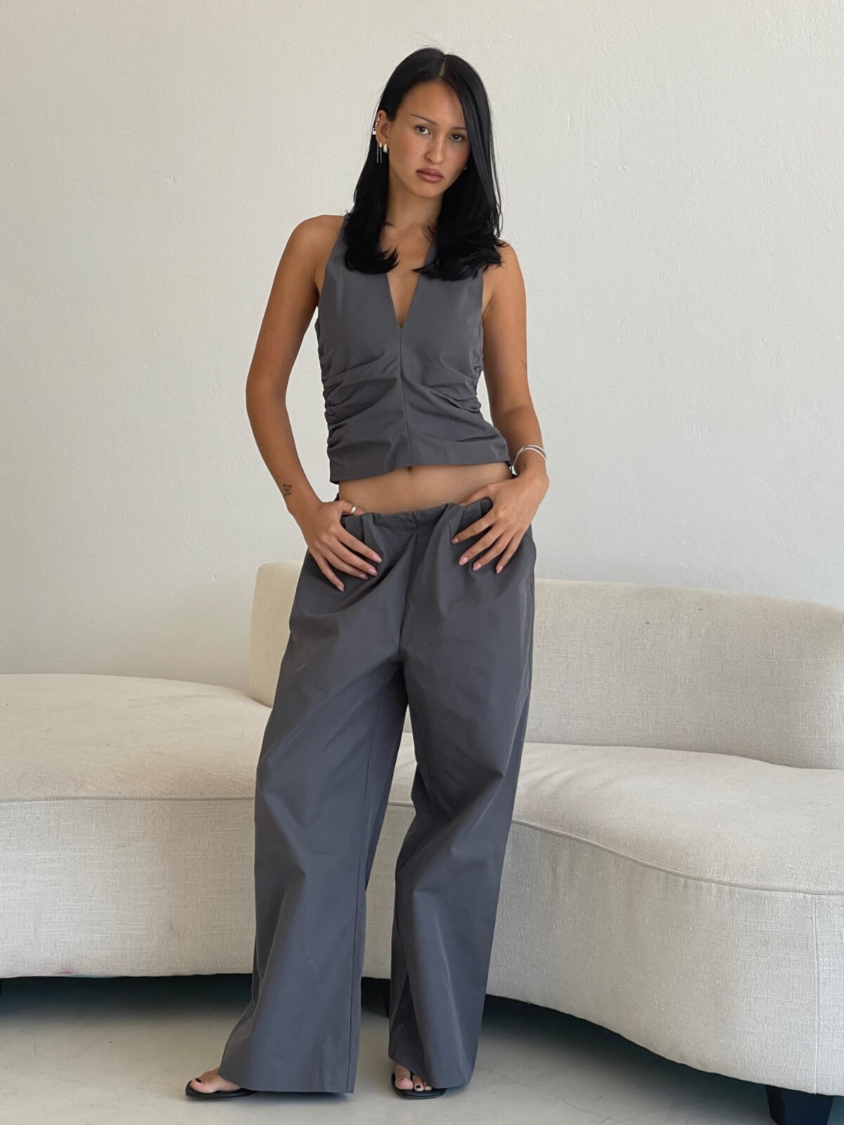 Hansen Top - Slate