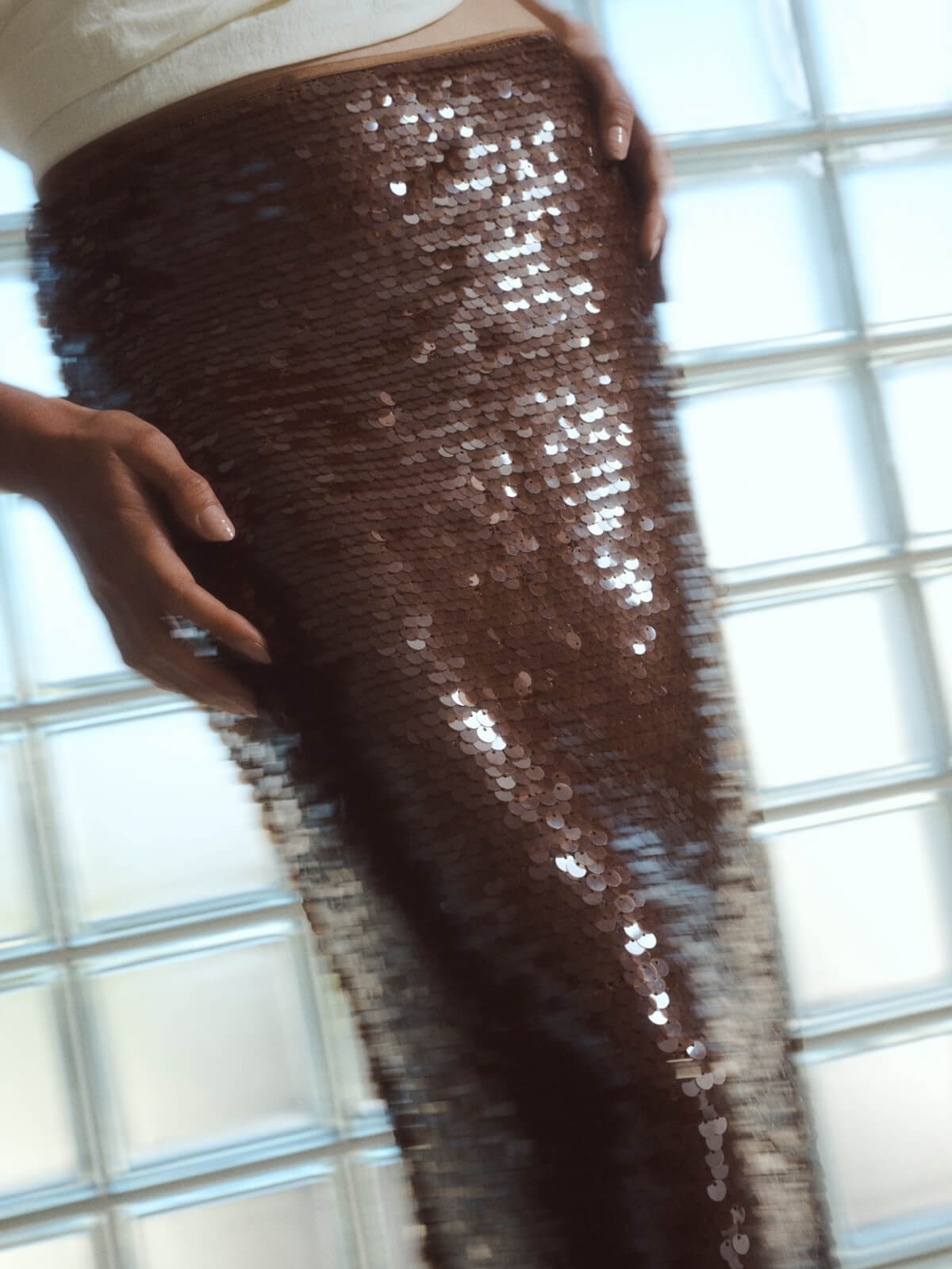 Kendall Skirt - Coffee