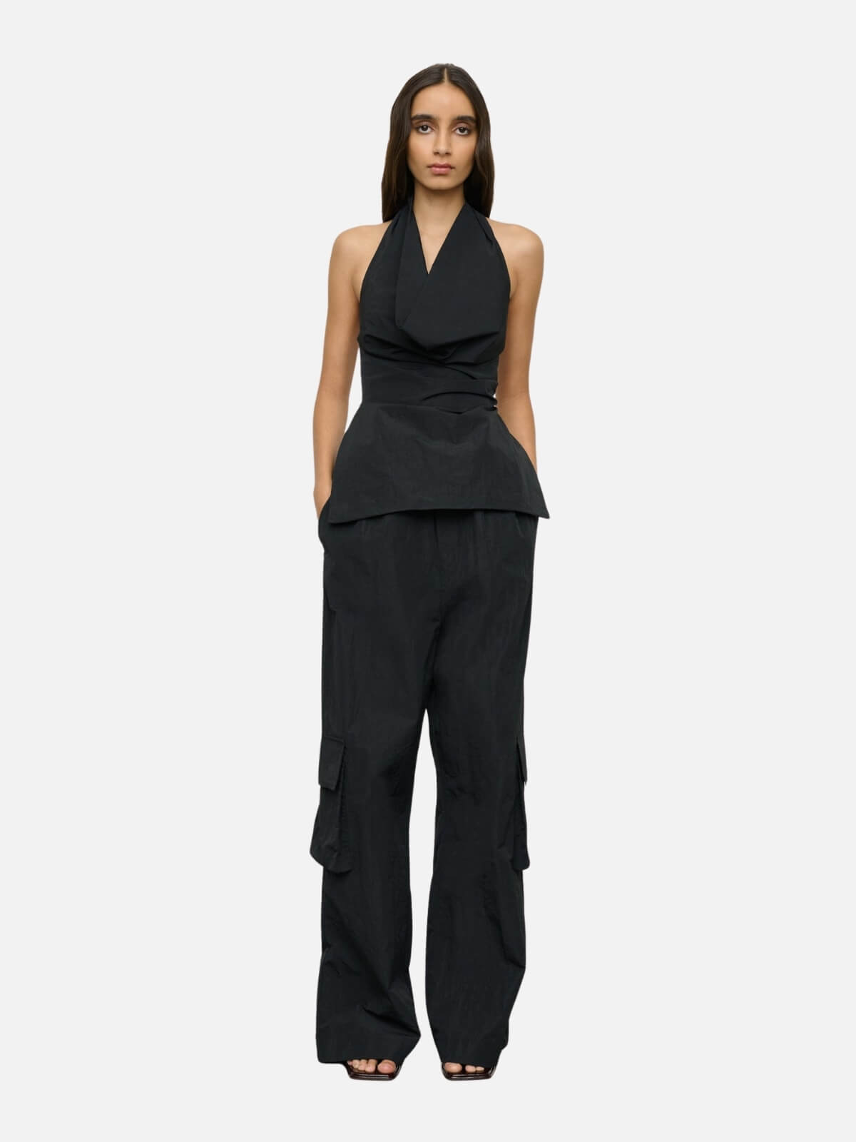 One Of Others | Rae Top - Black | Perlu