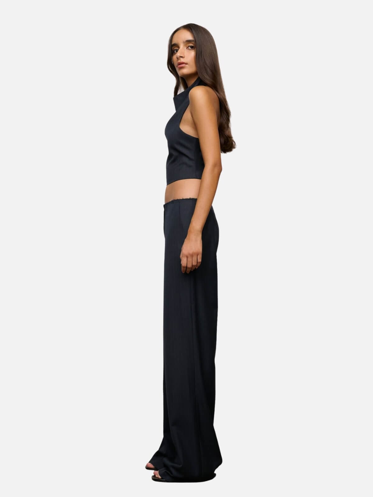 Margot Pant - Navy Pinstripe Pants One Of Others