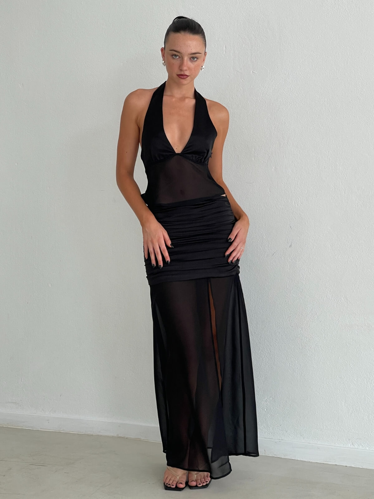 Constance Maxi Skirt - Black