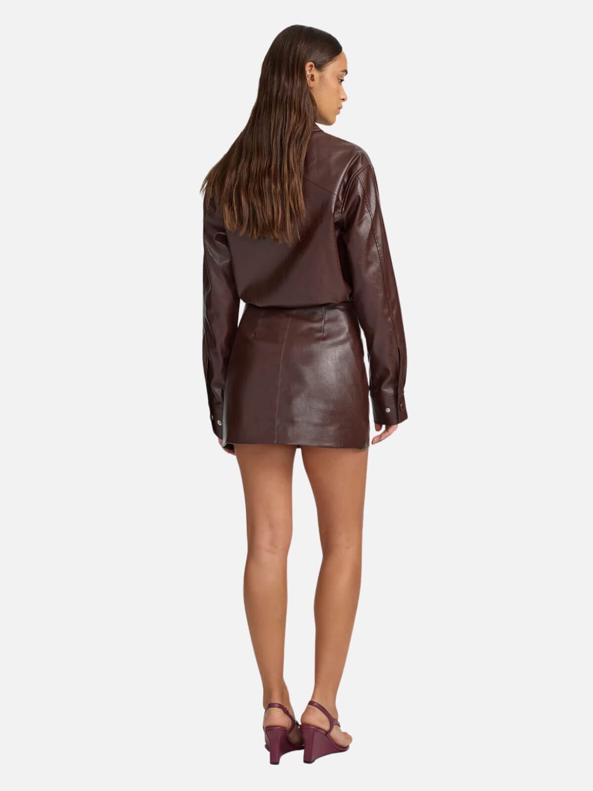 Morriset Mini Skirt - Cherry Cola Skirts Ownley