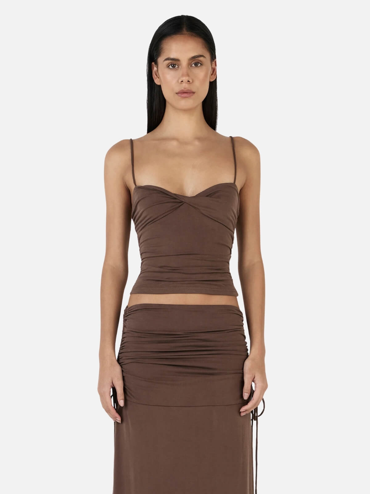 Norina Top - Chocolate