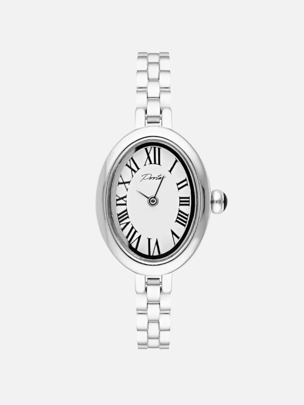 Fine Baby Link Watch - White Gold Watches Porter