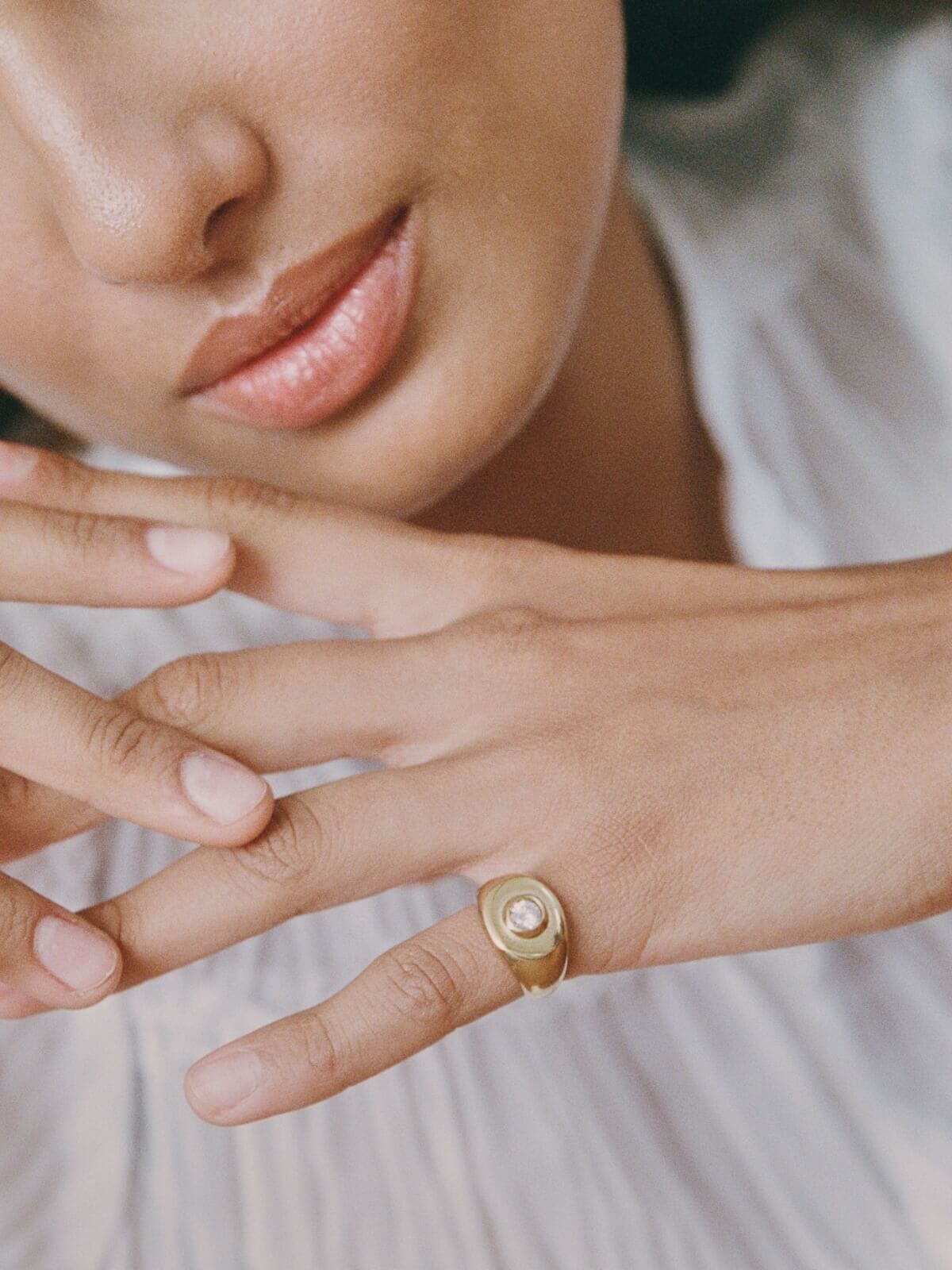 Heritage Signet Ring - Clear Rings Porter