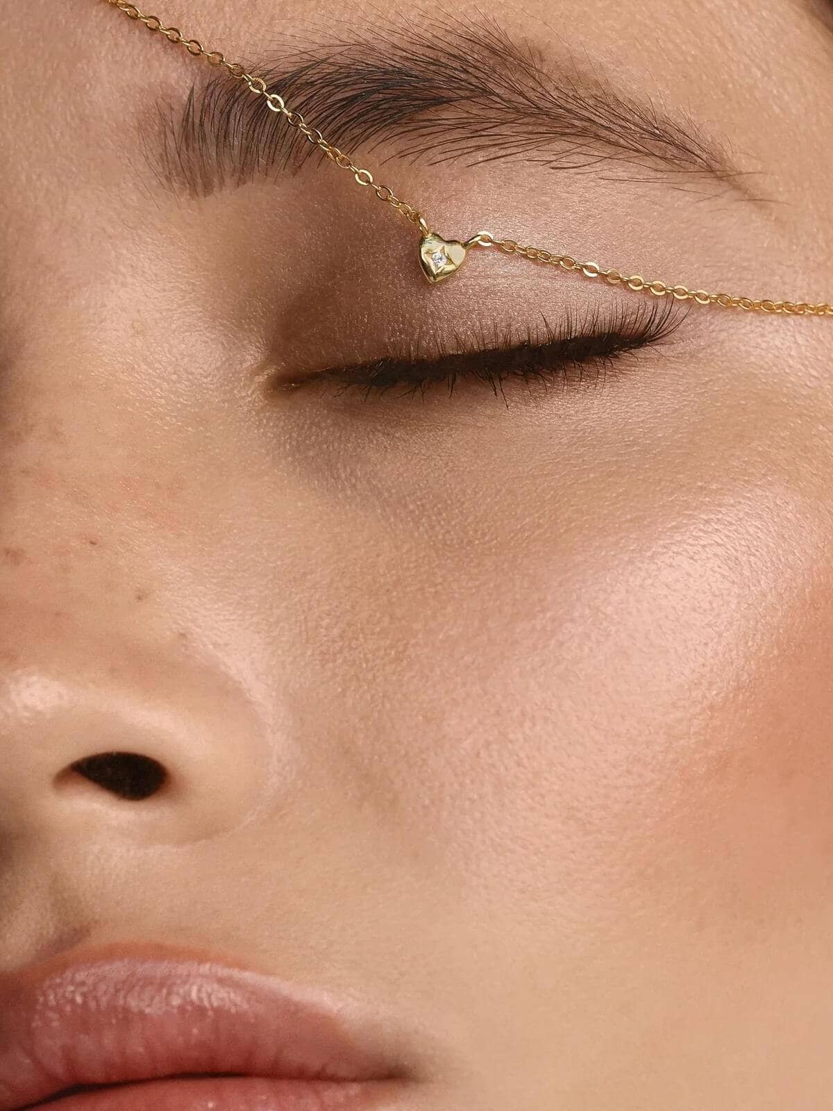 Saint Valentine | Mini Heart Necklace - Gold | Perlu