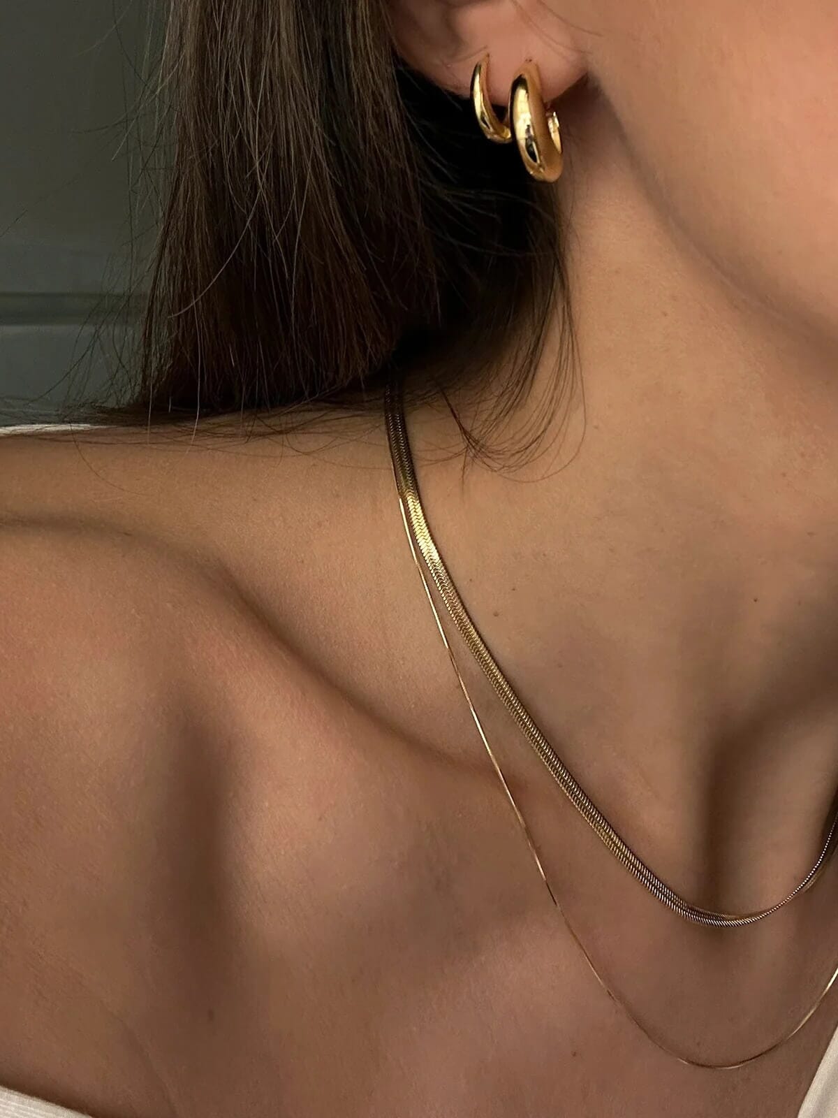 Positano Hoops - Gold Earrings Saint Valentine