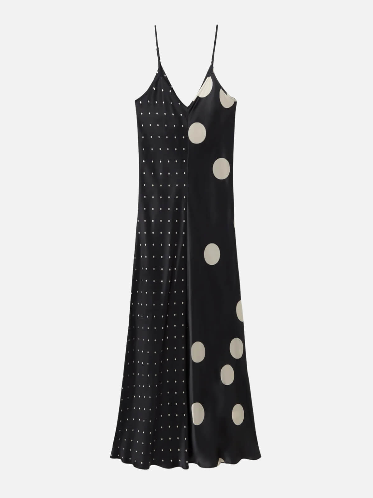 Two-Tone Dress Polka Mix