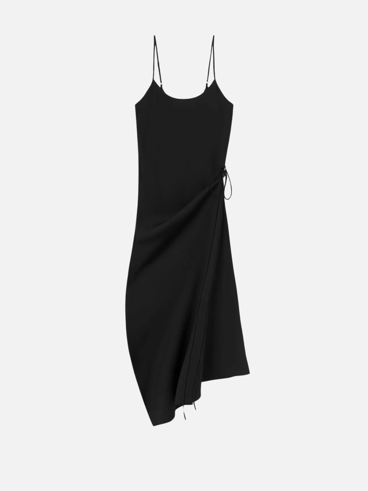 Wool Silk 1996 Dress - Black