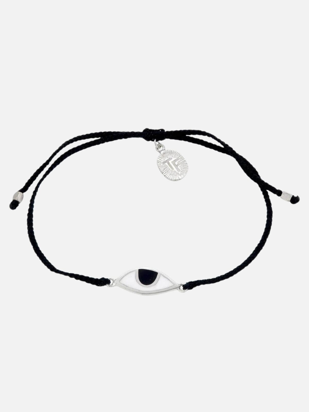 Tiger Frame | Eye protection Bracelet - Black/Silver | Perlu