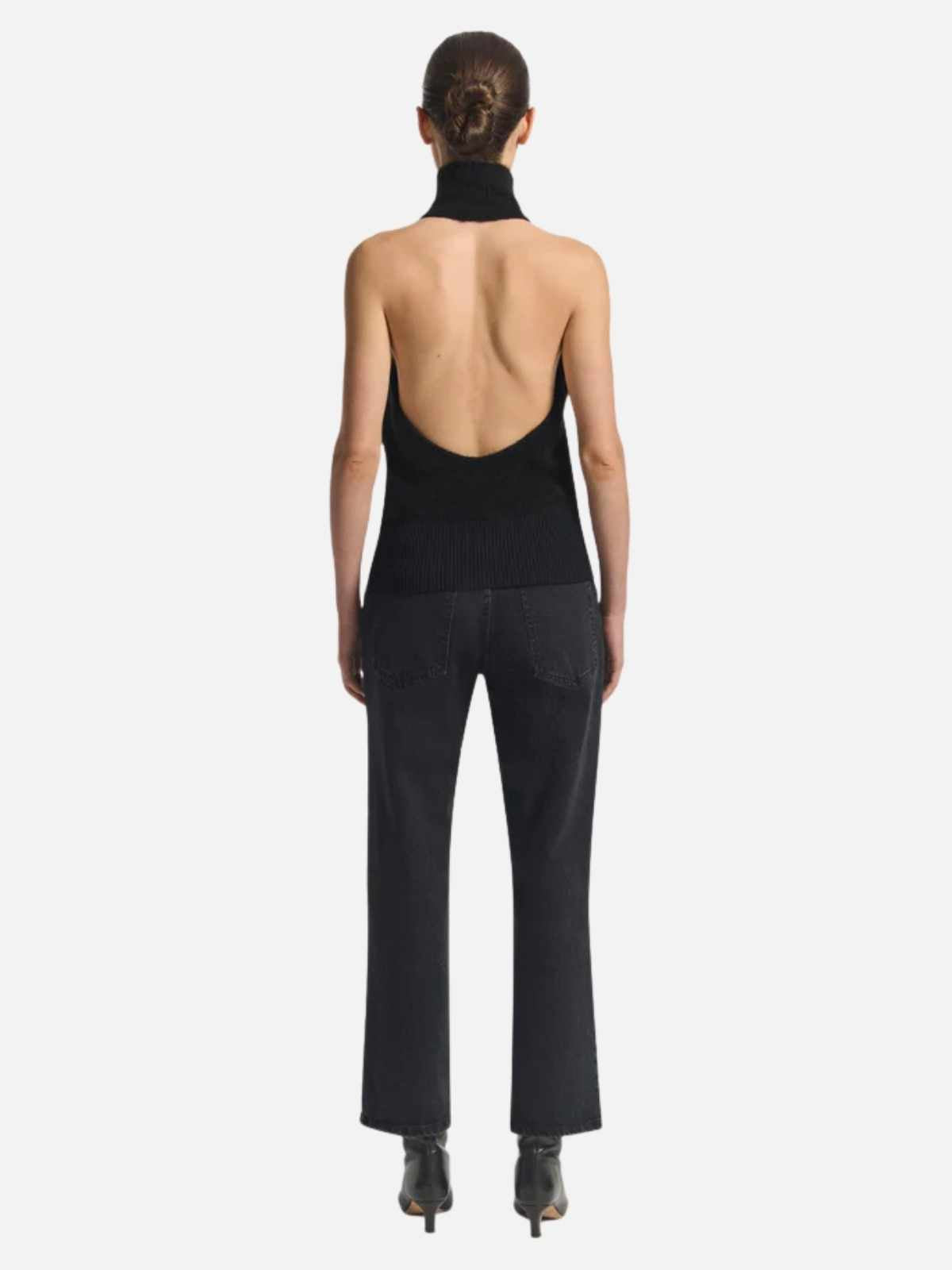 Alberta Knit Top - Black